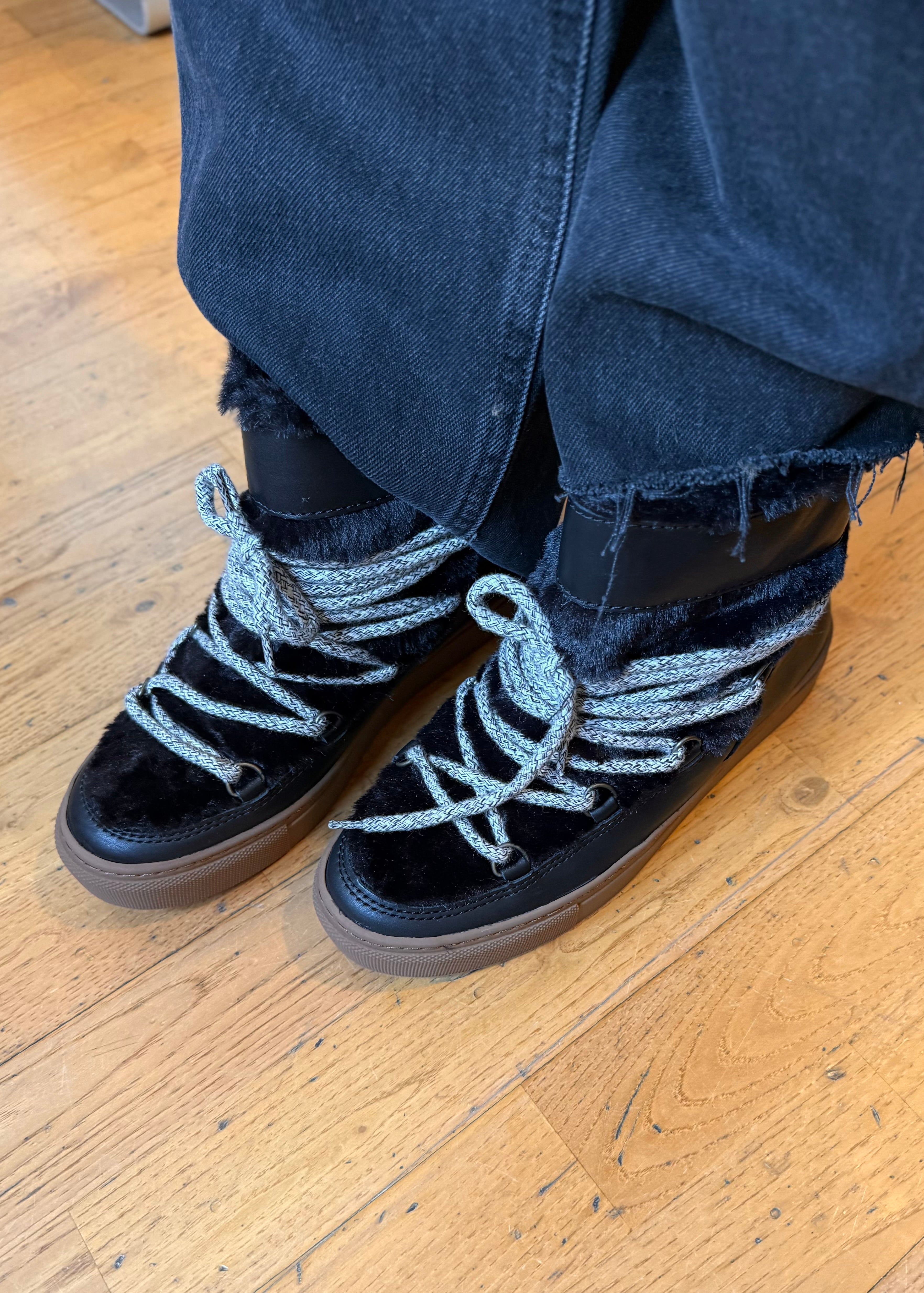 Bottines Maison Toufet Erica Noir - L'adresse Corte