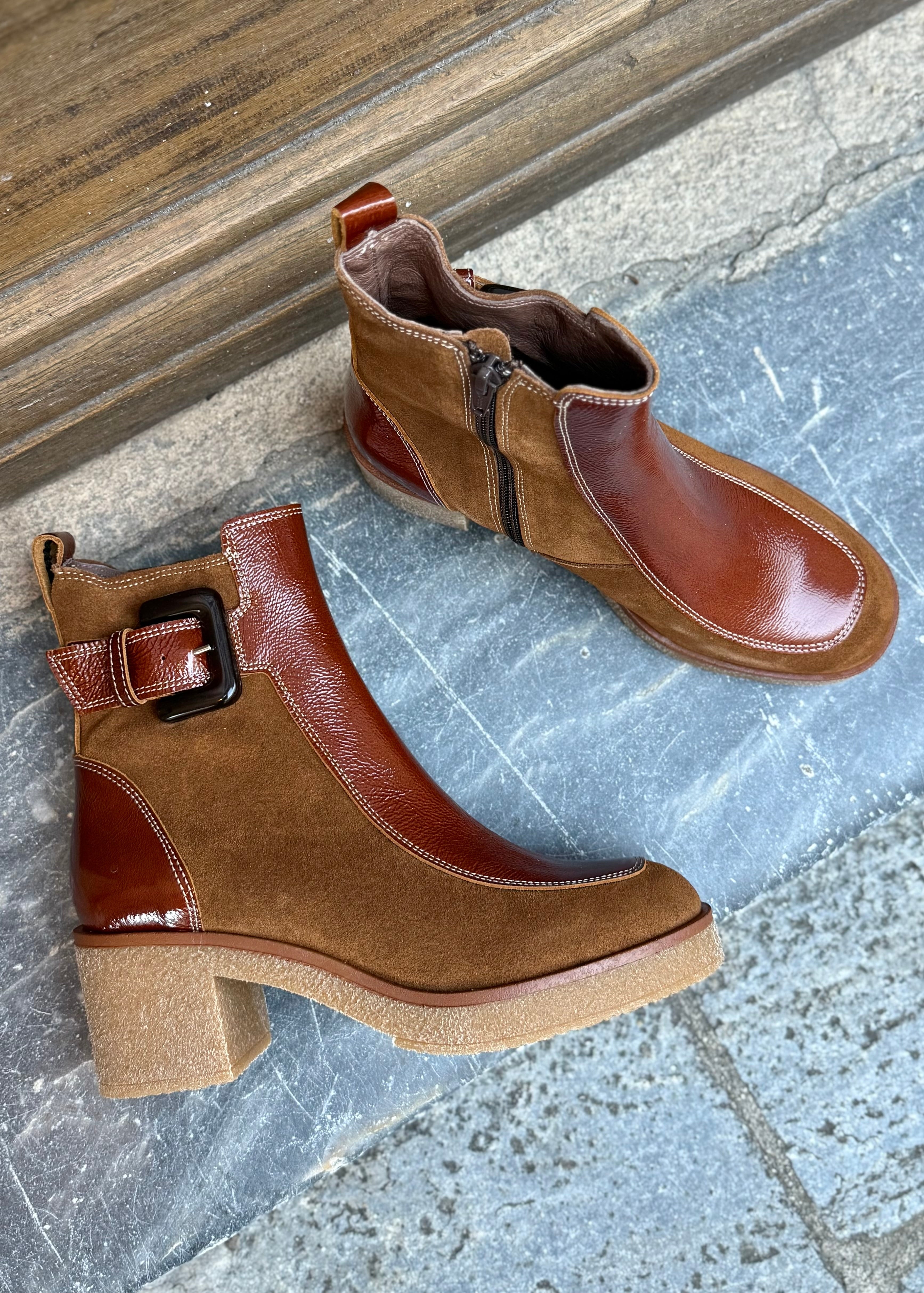 Bottines à talons MKD Emogi cognac Mkd by Minka design