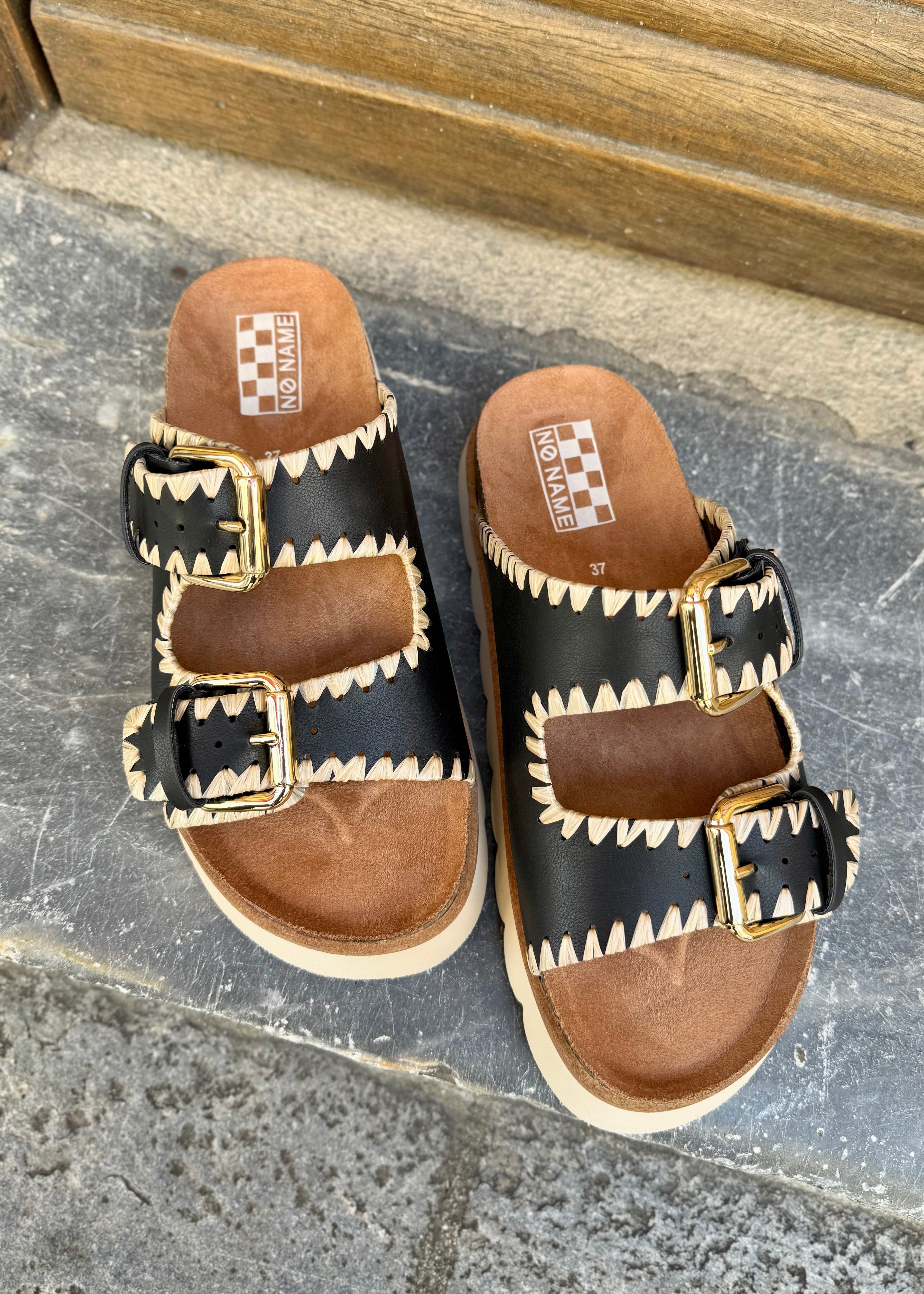 Sandales No name Sandy Edge Black No Name