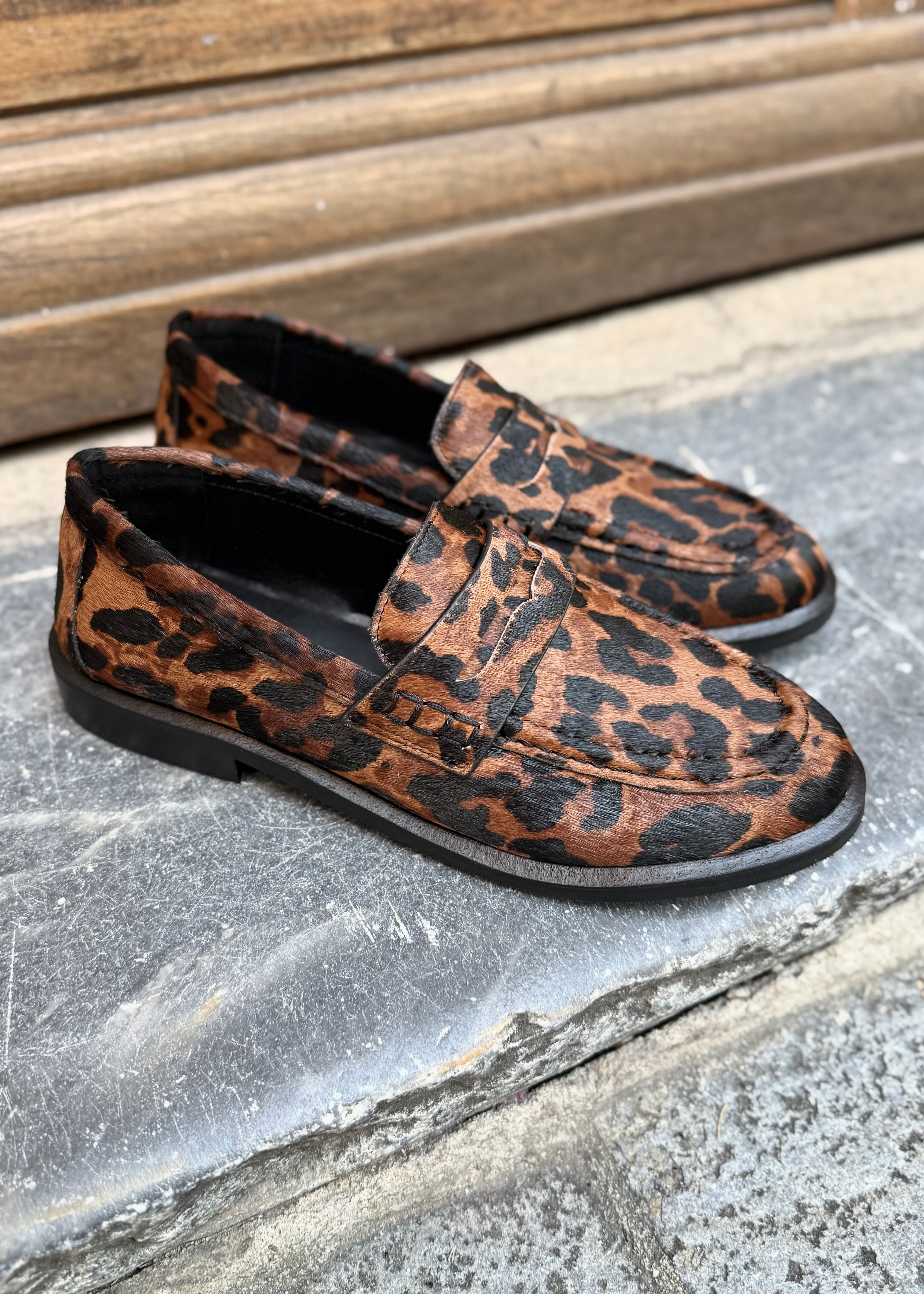 Mocassins Toral Nuru léopardo Toral