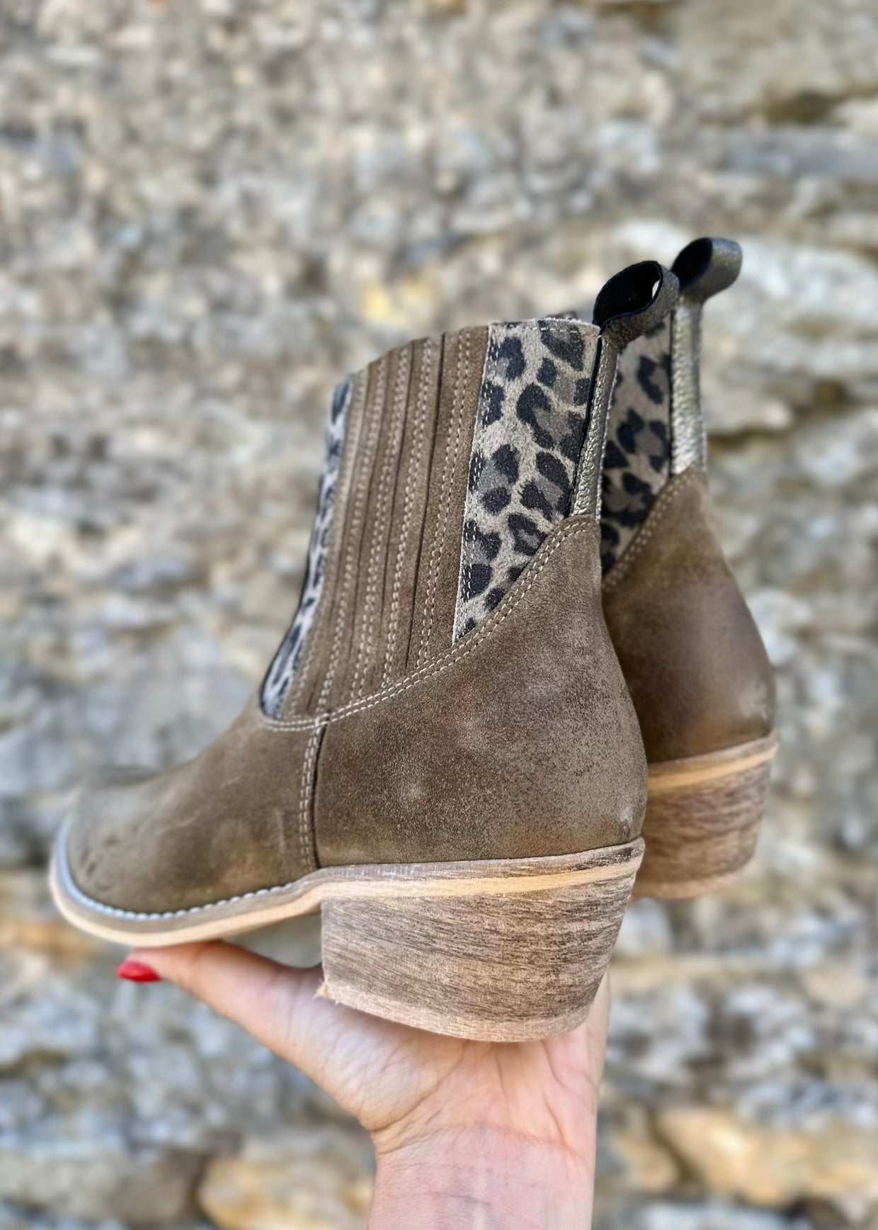 Bottines Minka Design Hadile Olio/Léo - L'adresse Corte