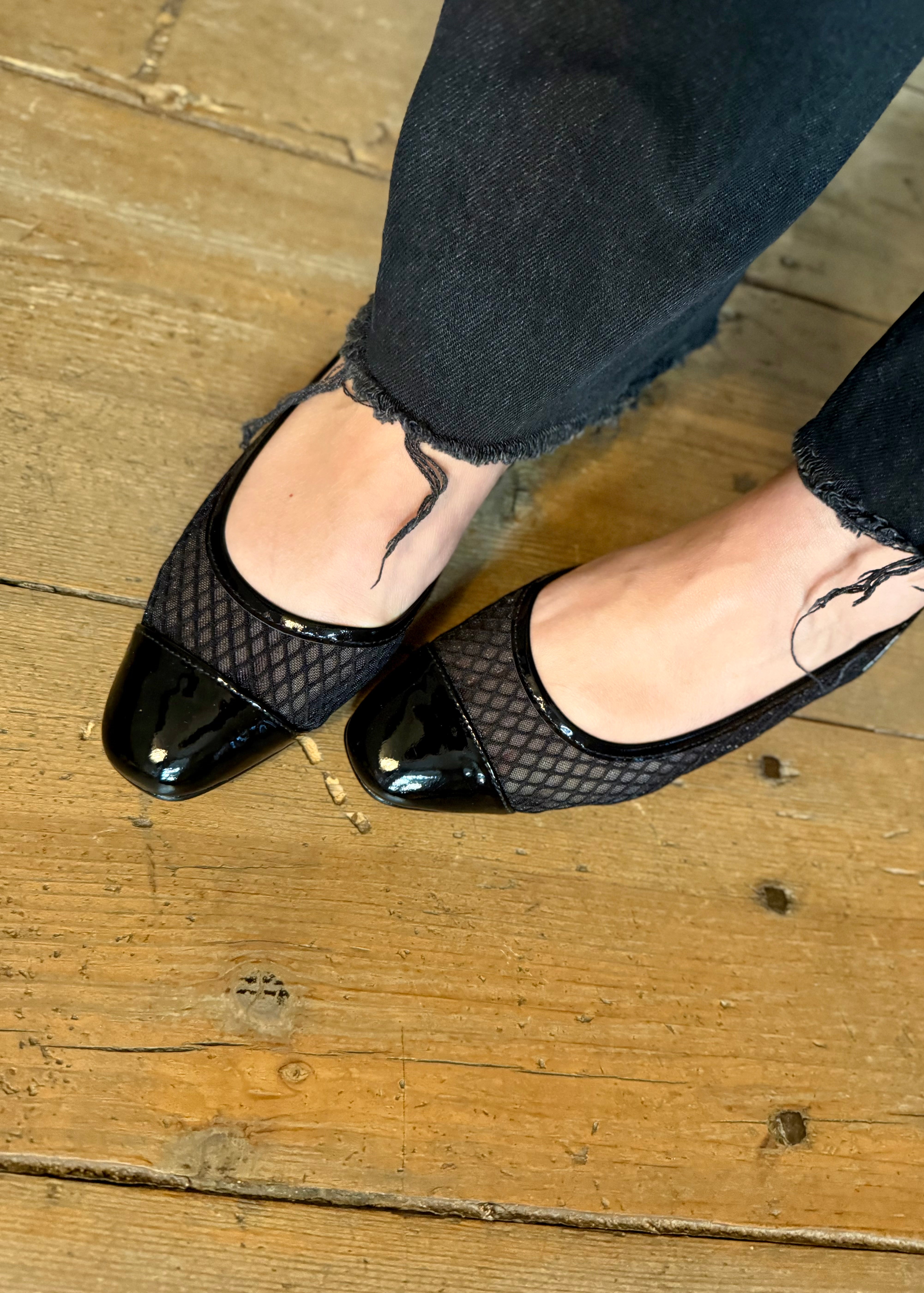 Sandales Slingback Toral Luisa Summer Nero - L'adresse Corte