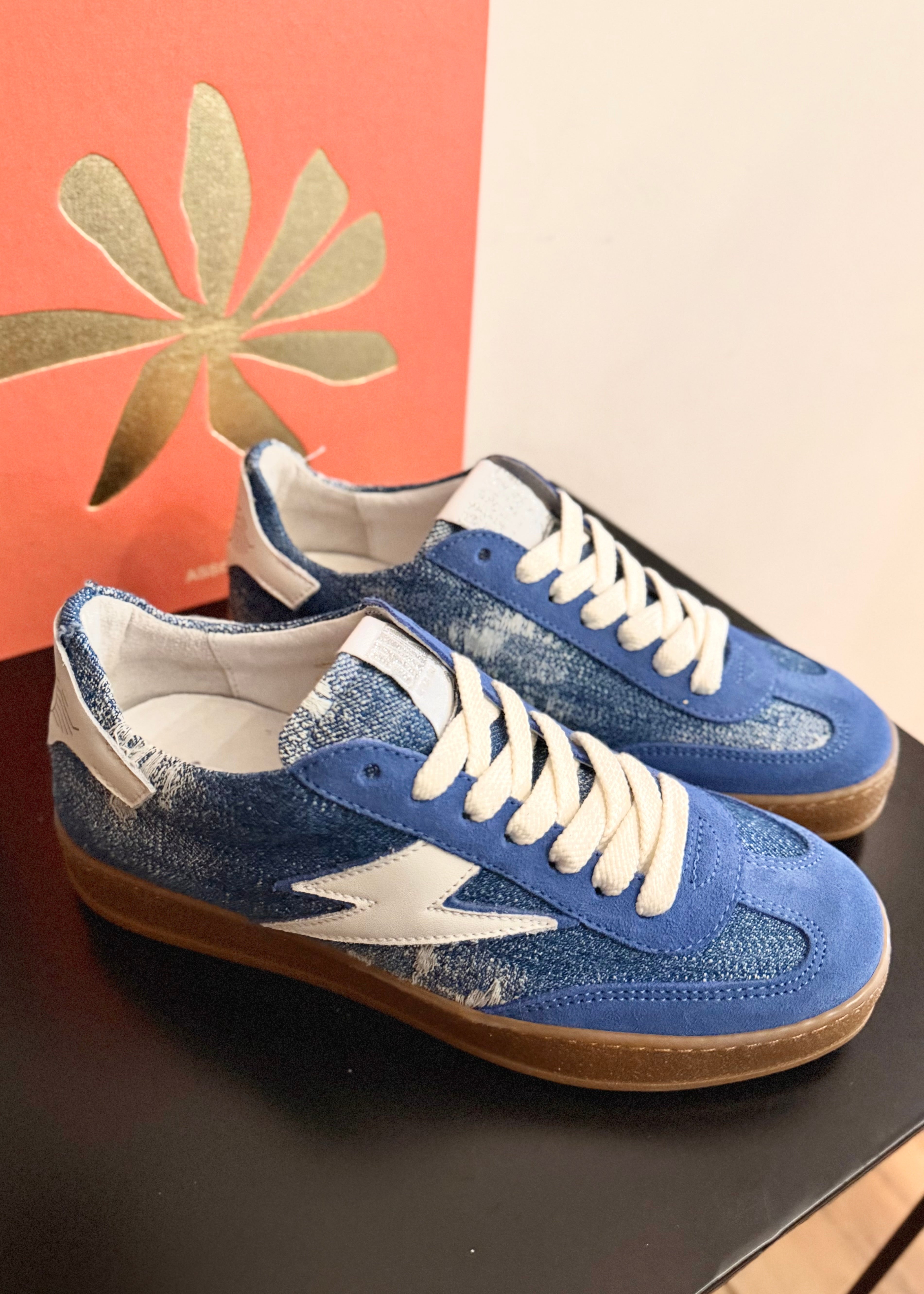 Baskets Semerdjian Risy 11318 Denim - L'adresse Corte