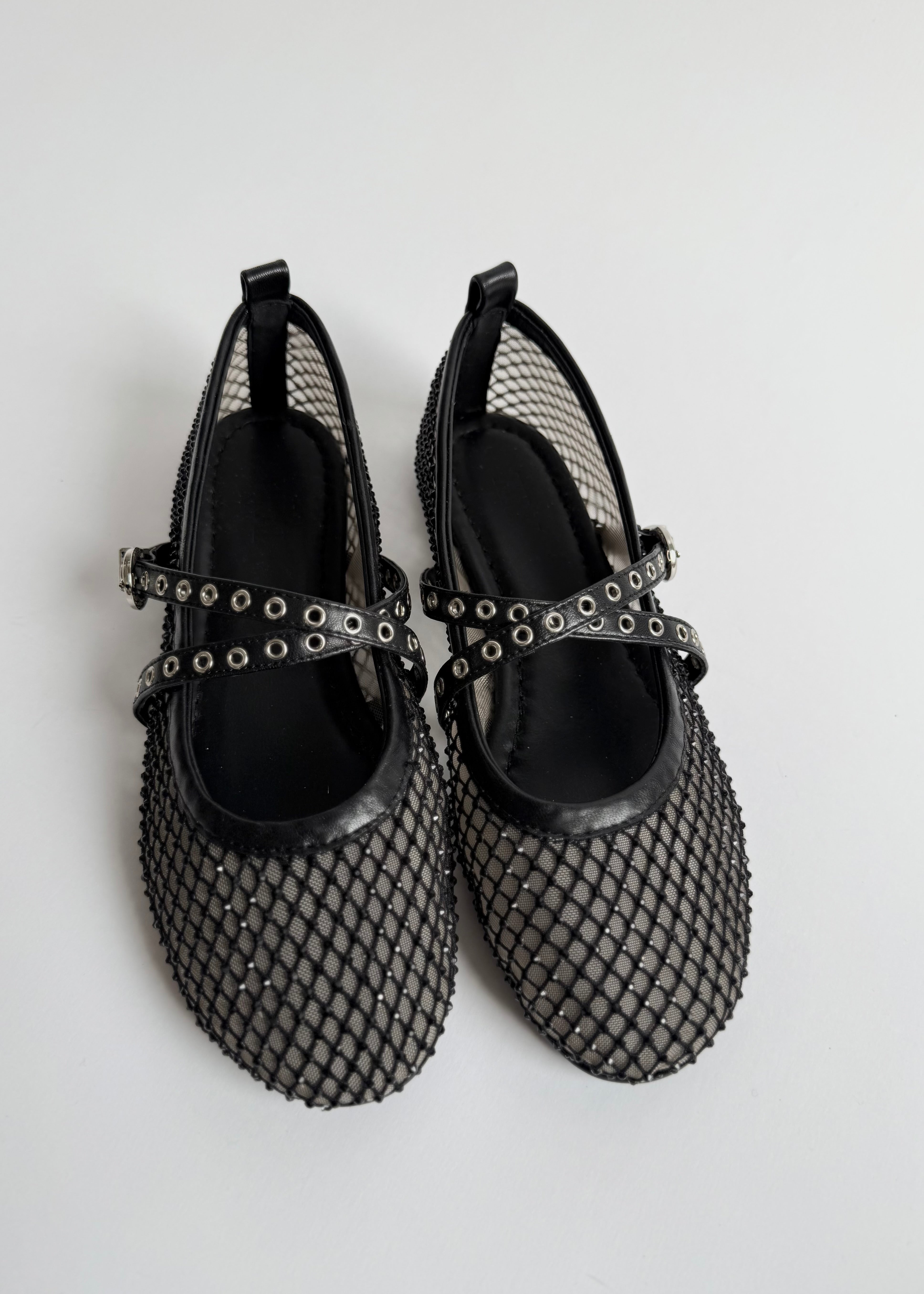 Ballerines Toral Vilma Black patent - L'adresse Corte