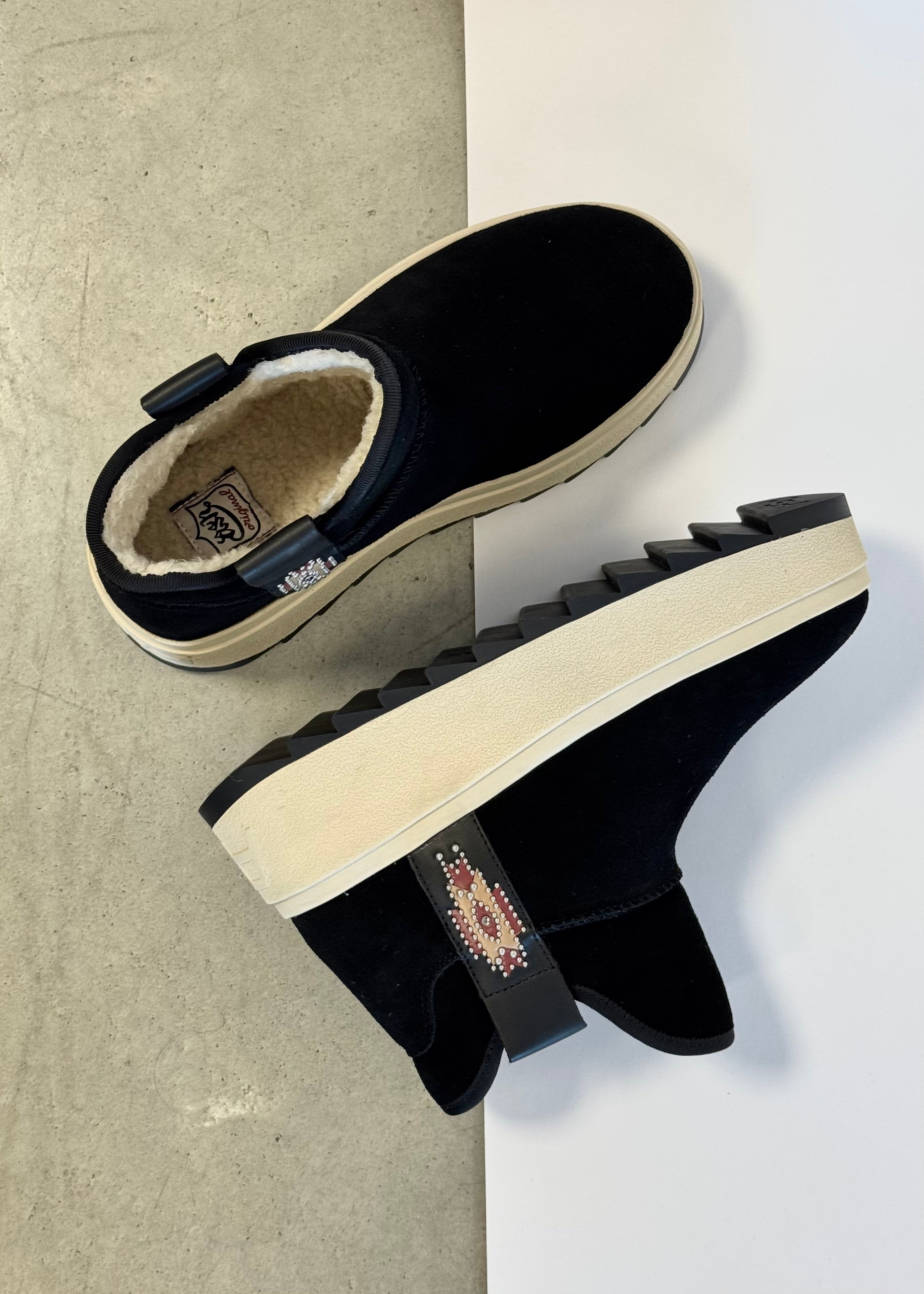 Boots Ash Mask fur Black suède - L'adresse Corte