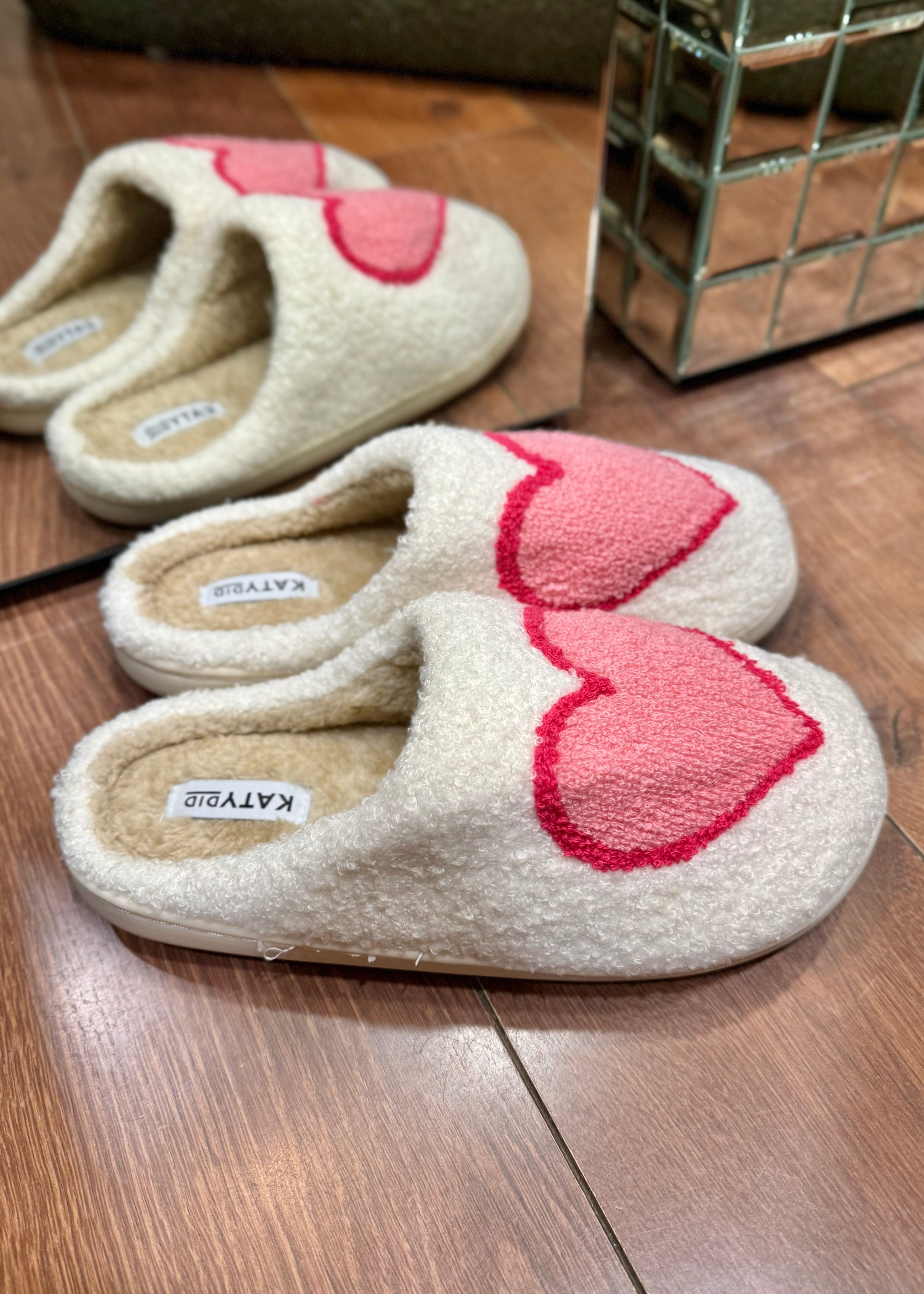Chaussons Homewear Maxi Heart - L'adresse Corte