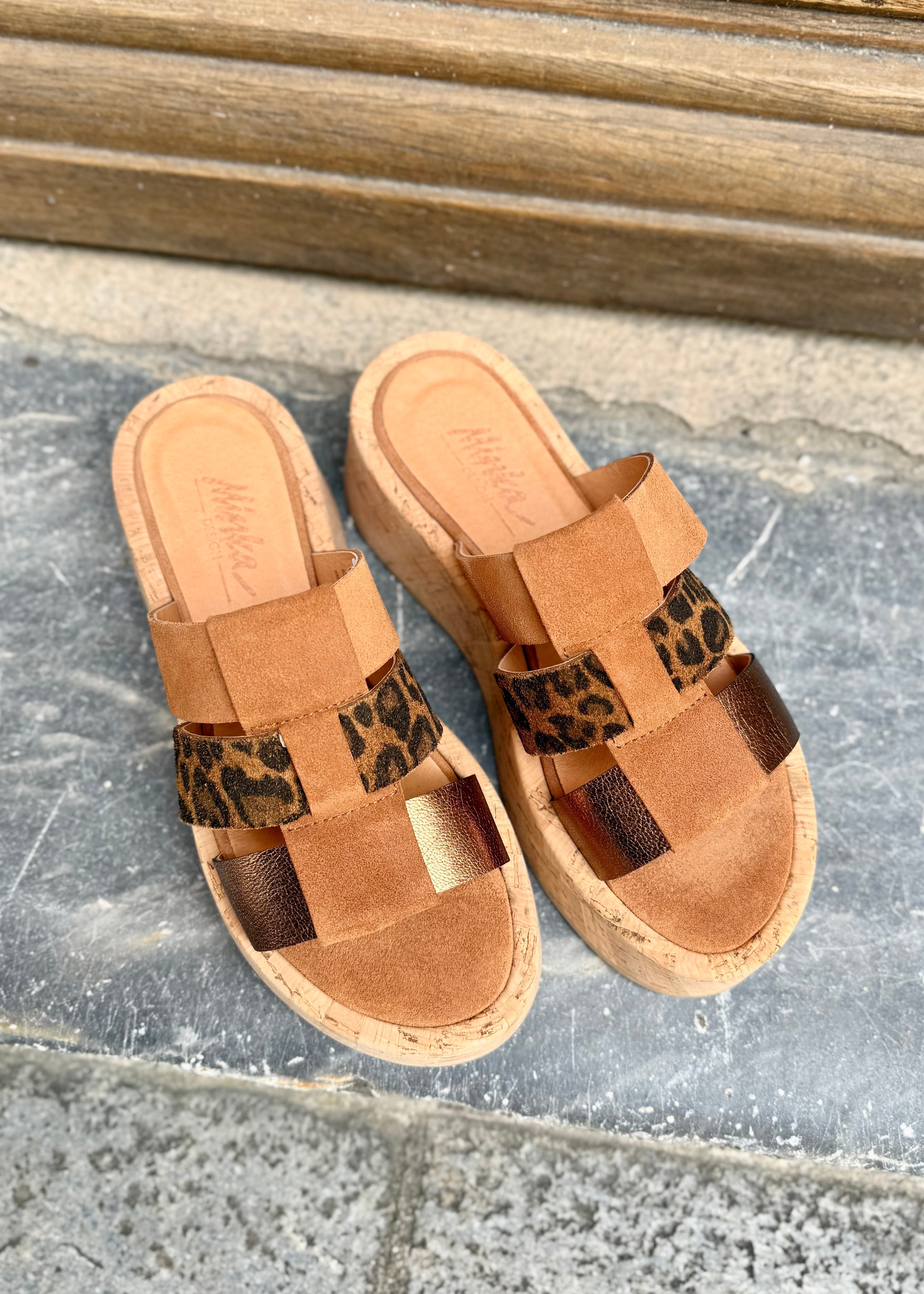 Mules Minka design Indry Léo/camel Minka Design