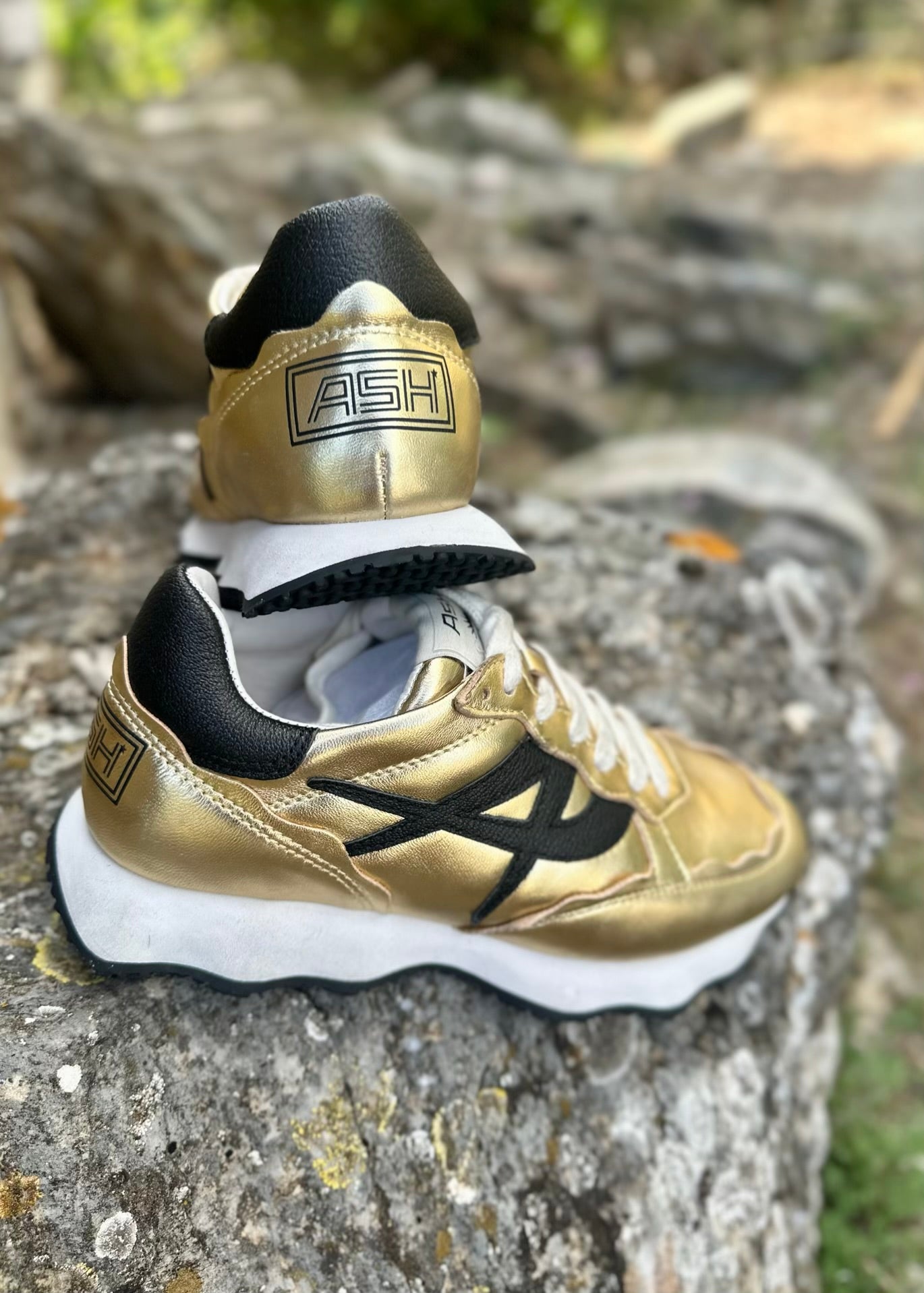 Baskets Ash Sunstar Luxor Gold - L'adresse Corte