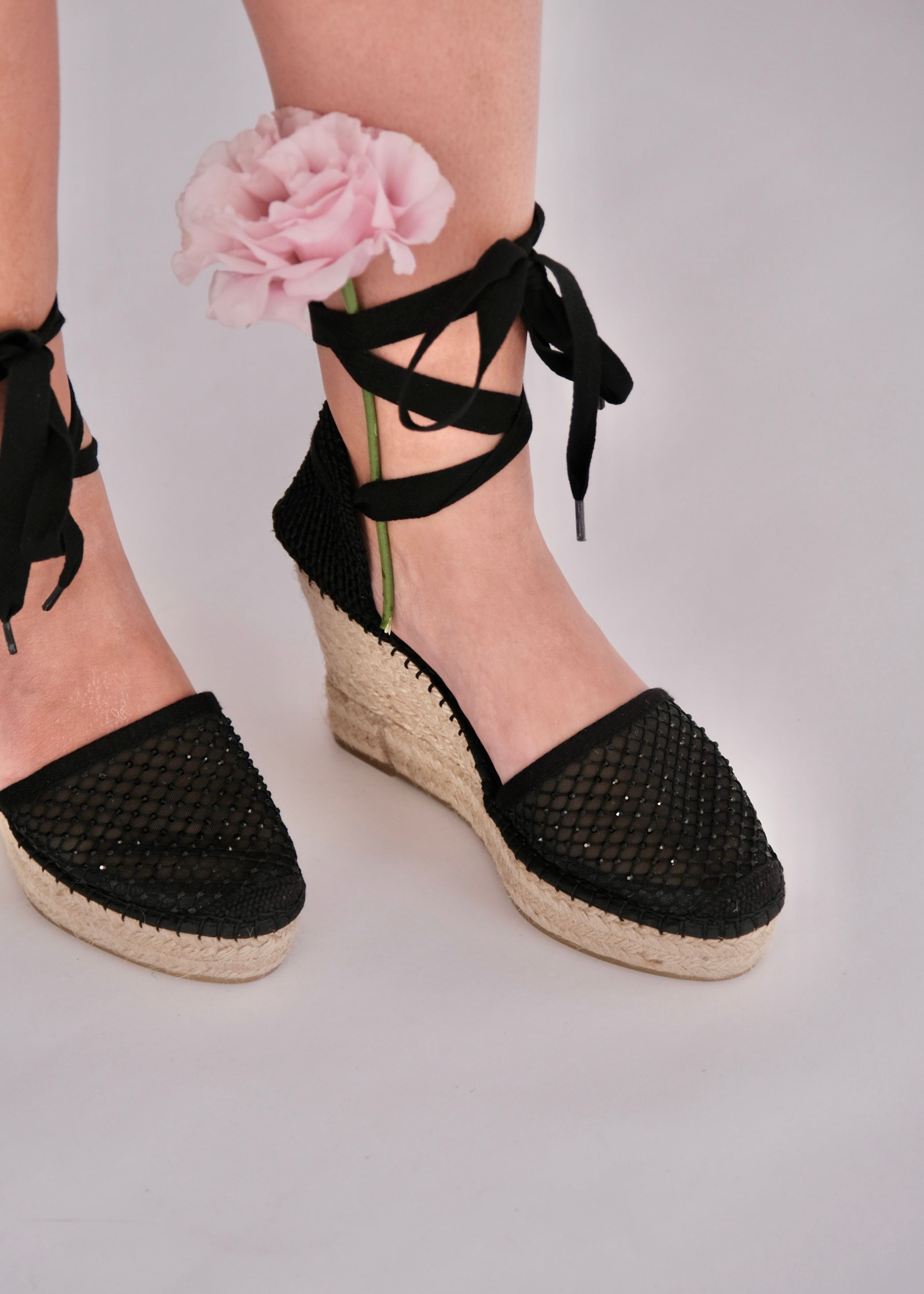 Espadrilles Vidorreta Valenciana Noir Vidorreta