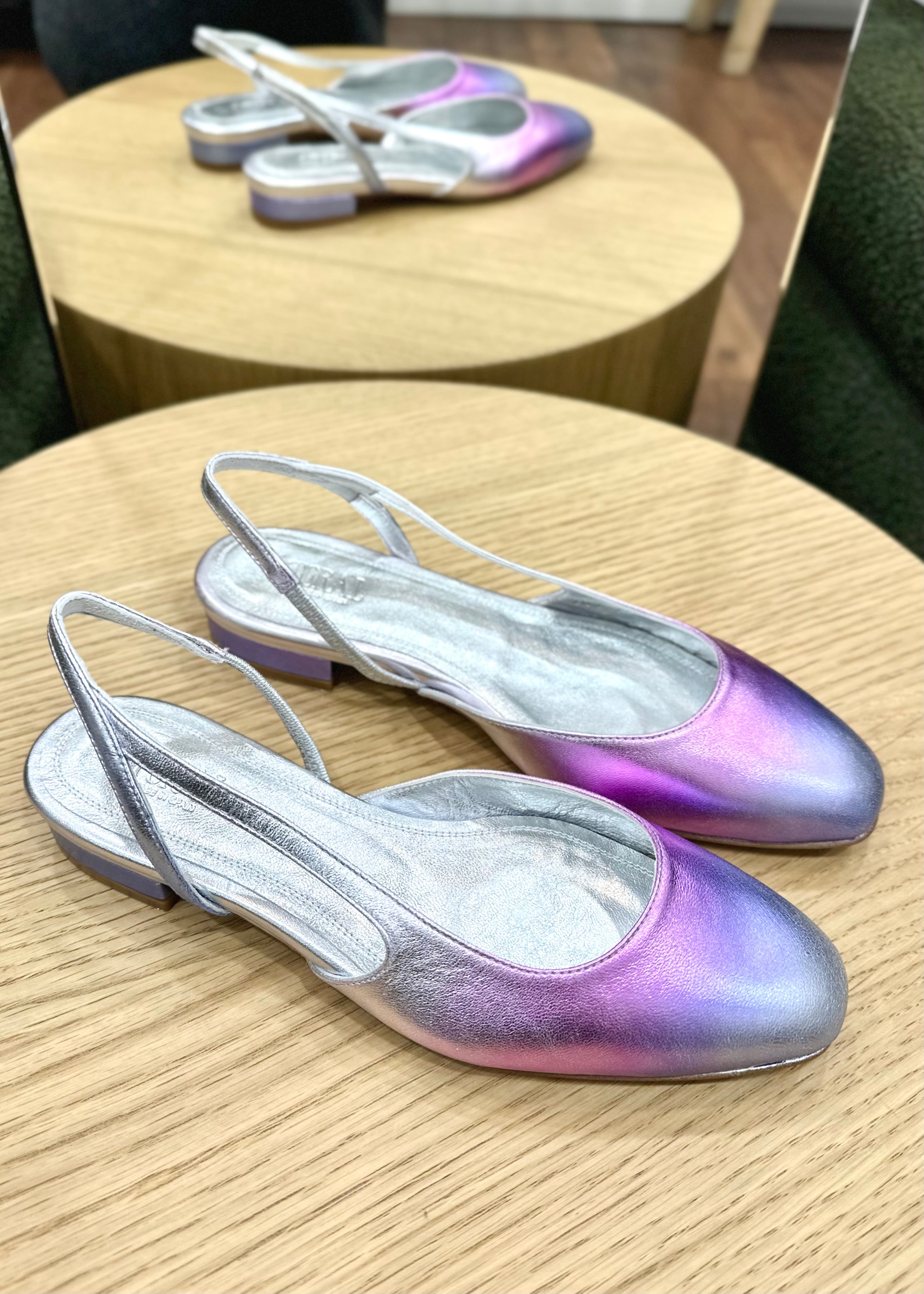 Sandales Slingback Toral Lina Malva - L'adresse Corte