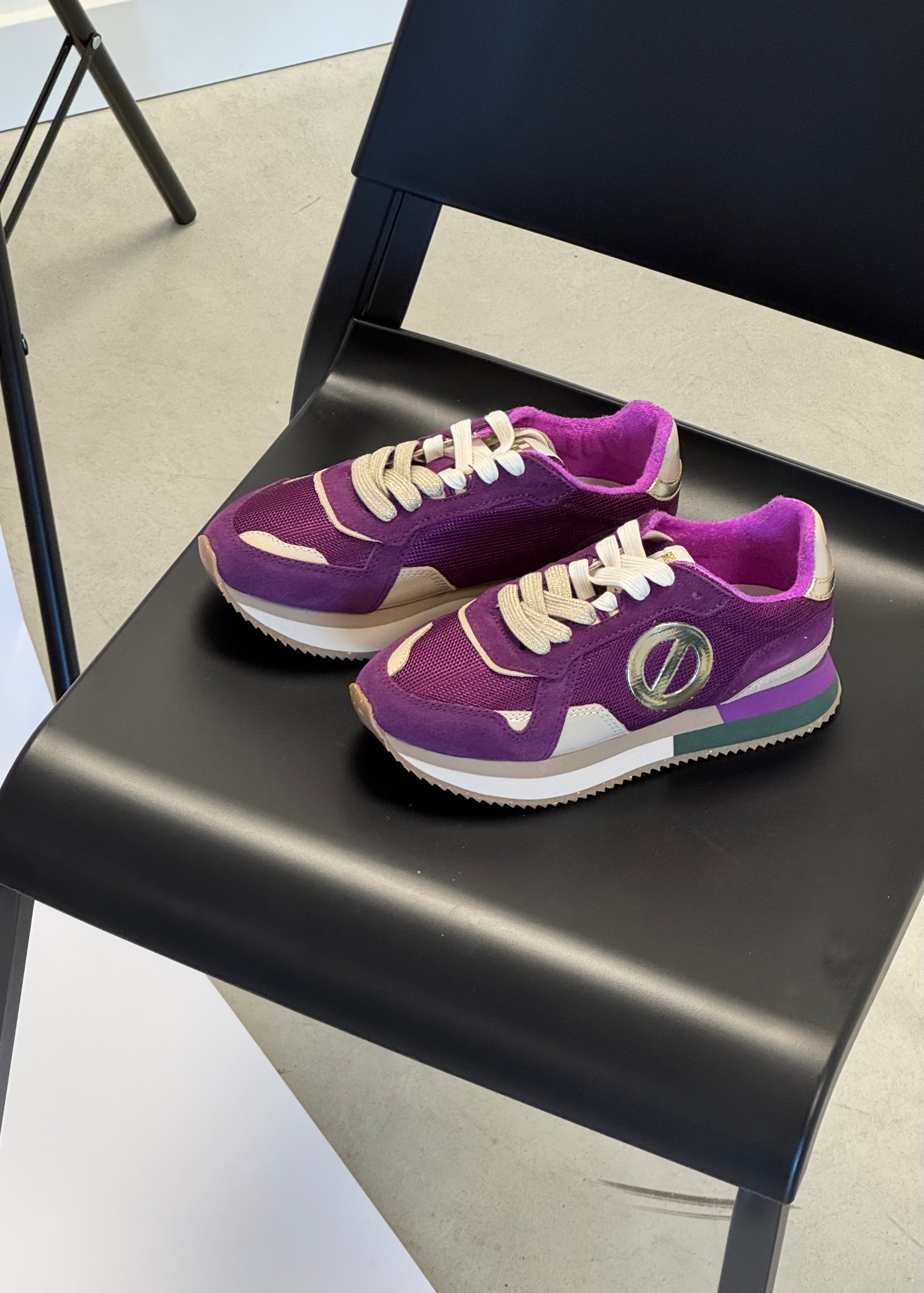 Baskets No name Mia Jogger Violet - L'adresse Corte