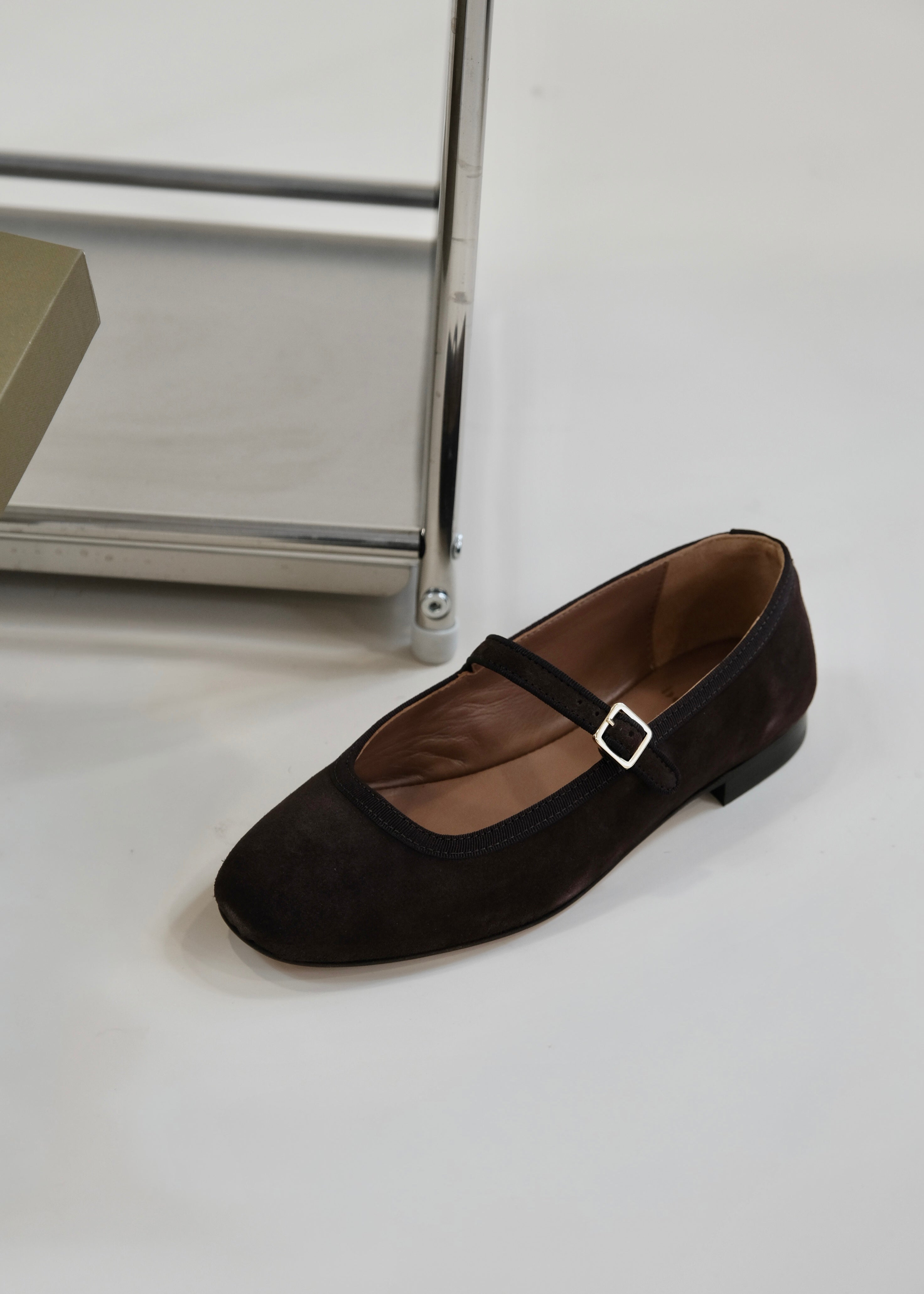 Ballerines Bobbies Nova marron truffé Bobbies