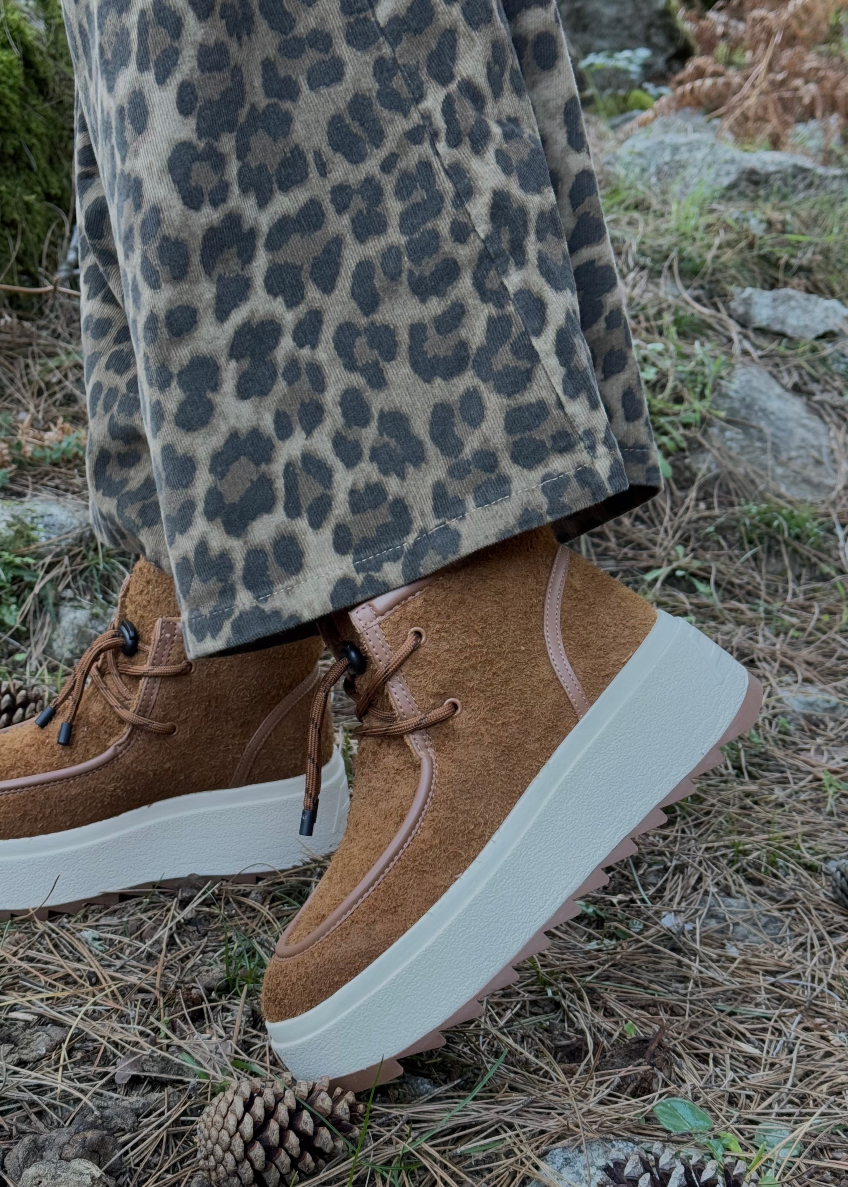 Boots Ash Moka Yeti cognac - L'adresse Corte