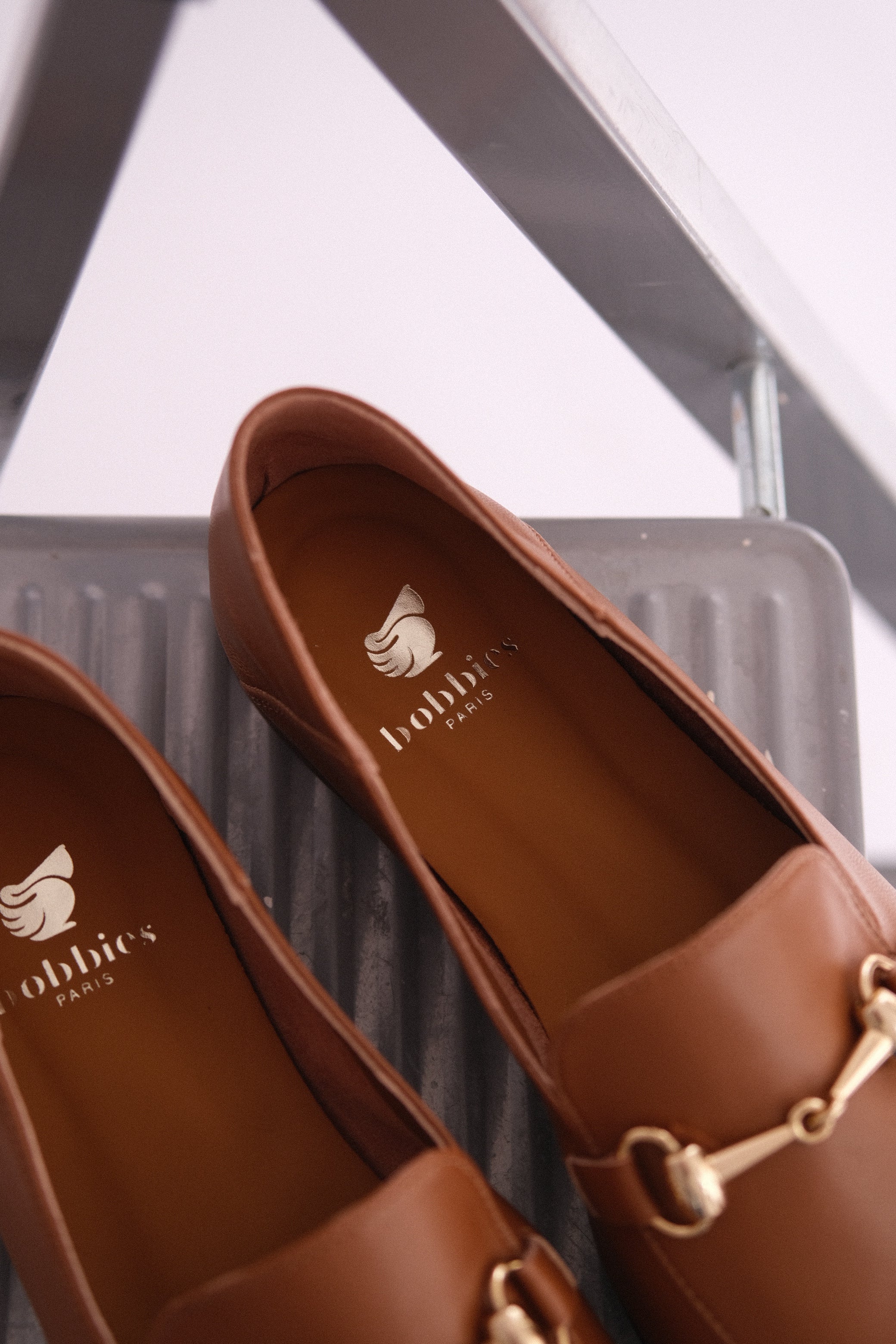 Mocassins Bobbies Jill Cognac - L'adresse Corte