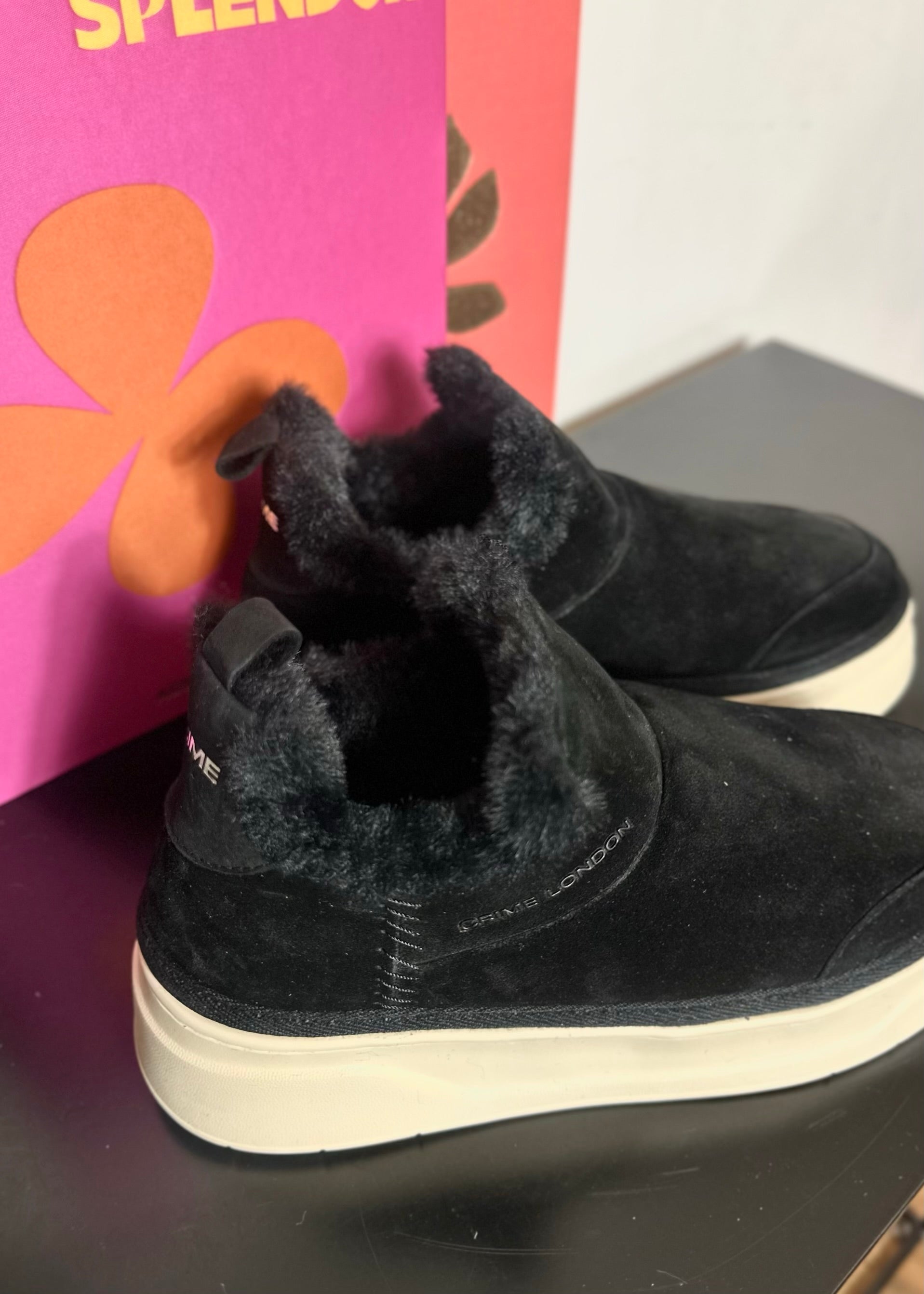 Boots Crime London Snooze Noir - L'adresse Corte