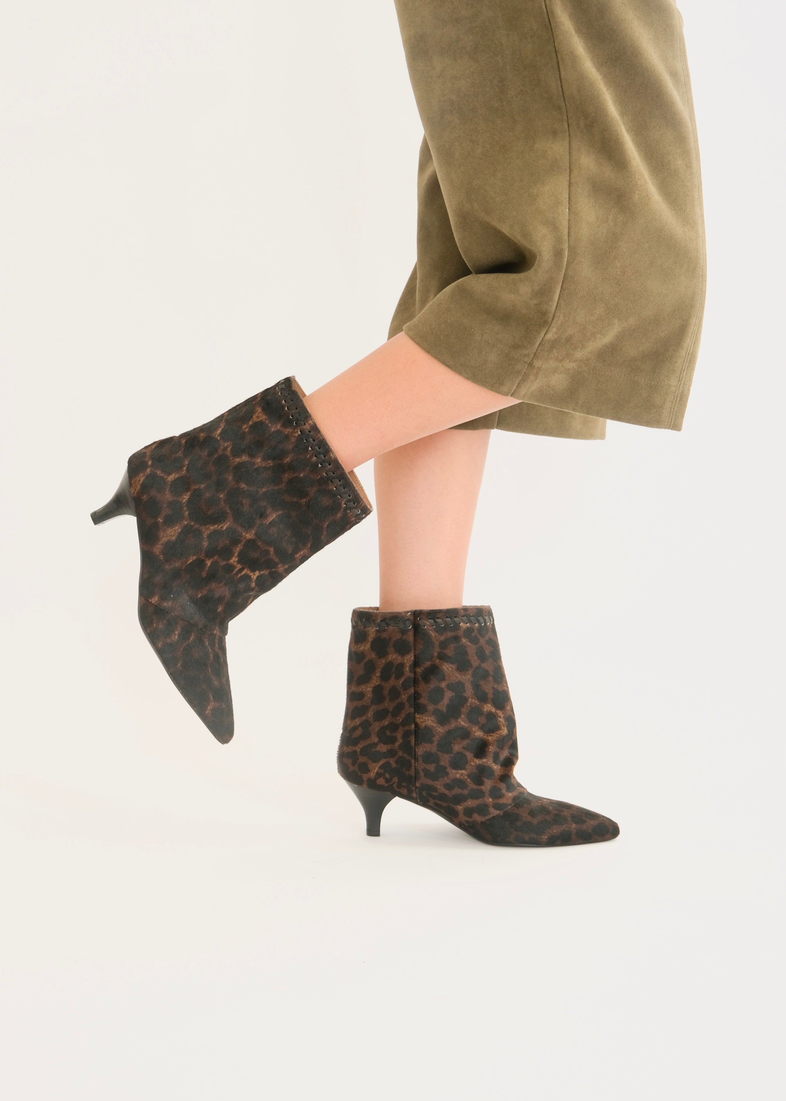 Bottines à talons Toral Maeve Leopardo