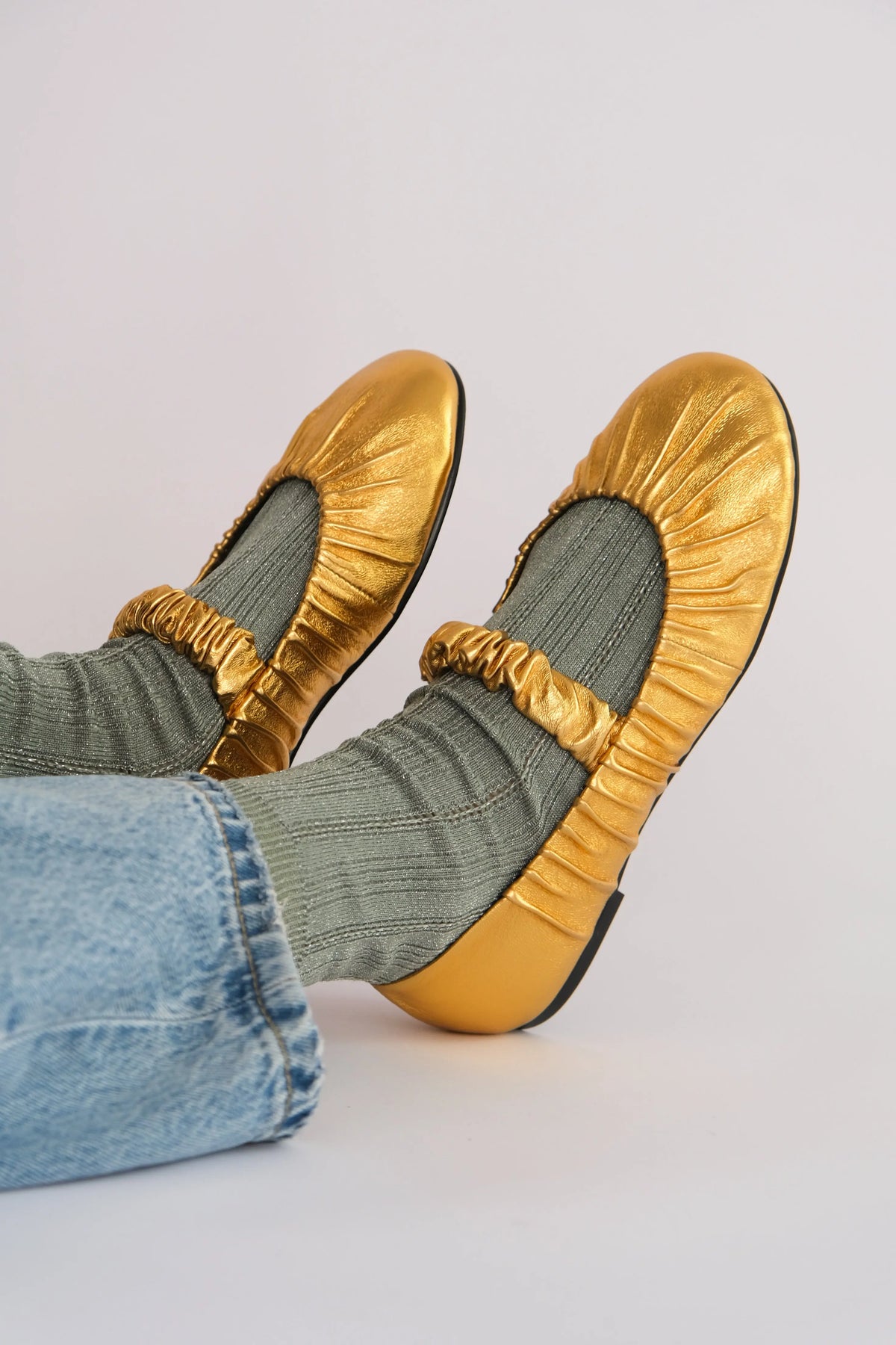 Ballerines Bibi Lou Indara Gold Bibi Lou