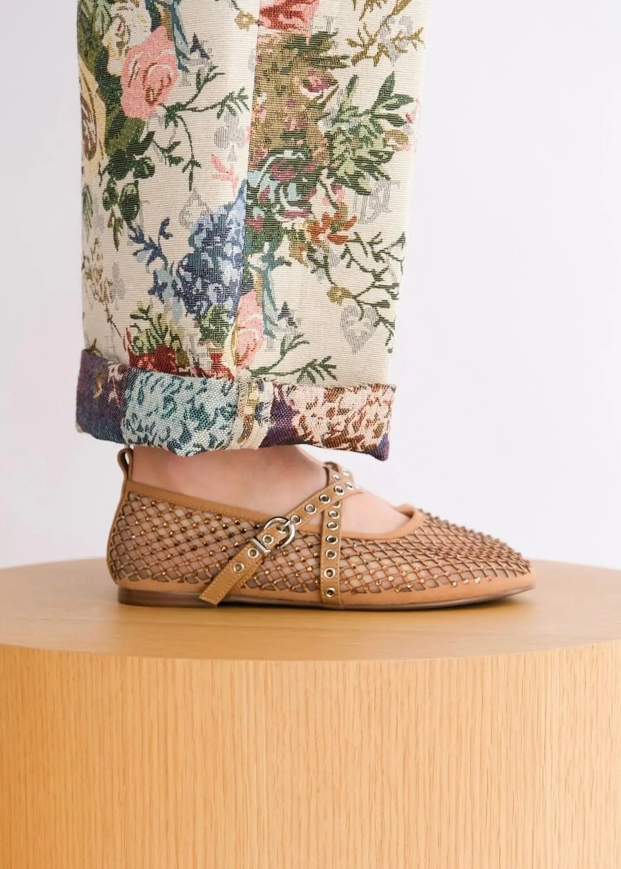 Ballerines Toral Vilma Camel strass Toral shoes