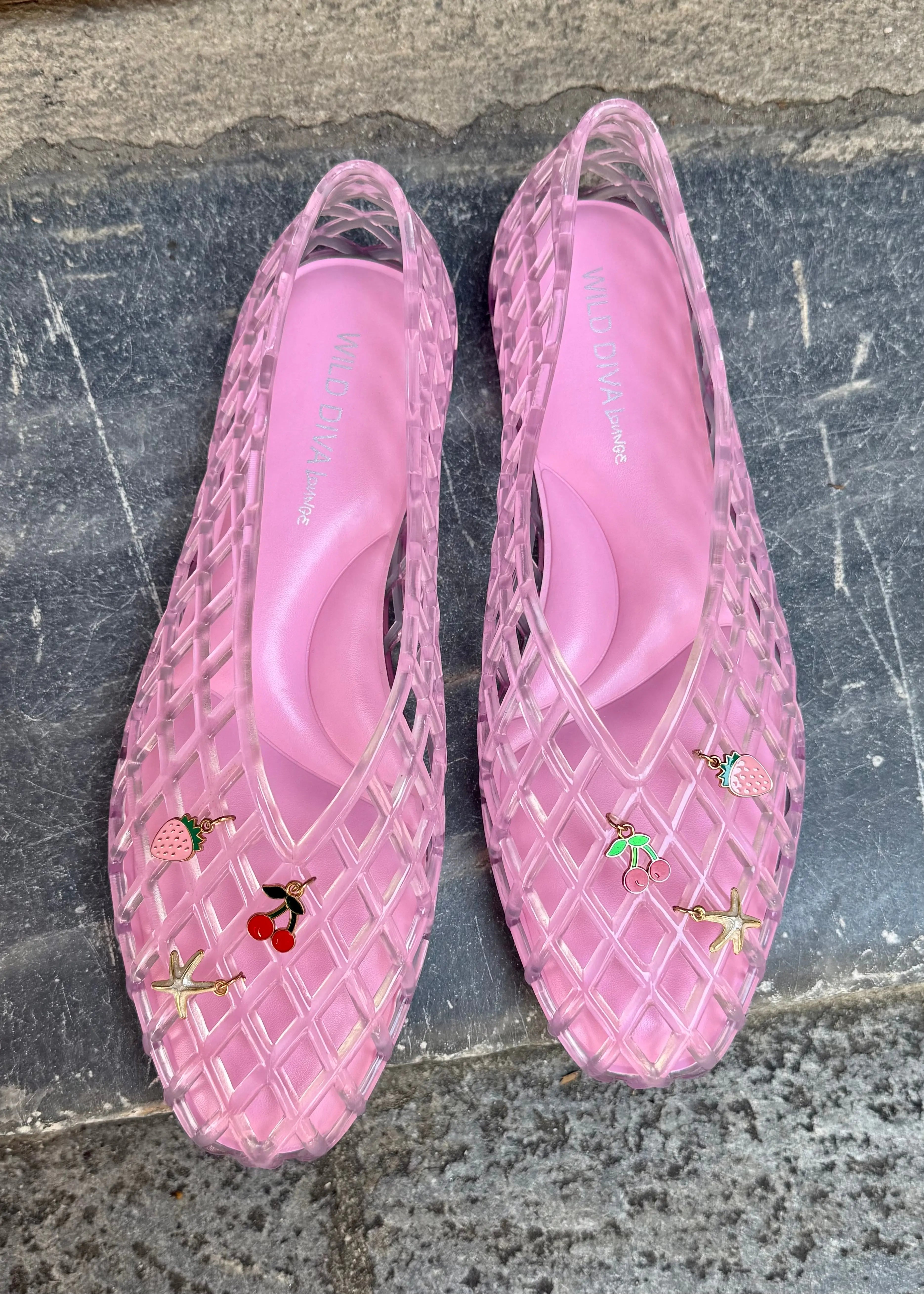 Ballerines jelly Suhana charms L'adresse Corte