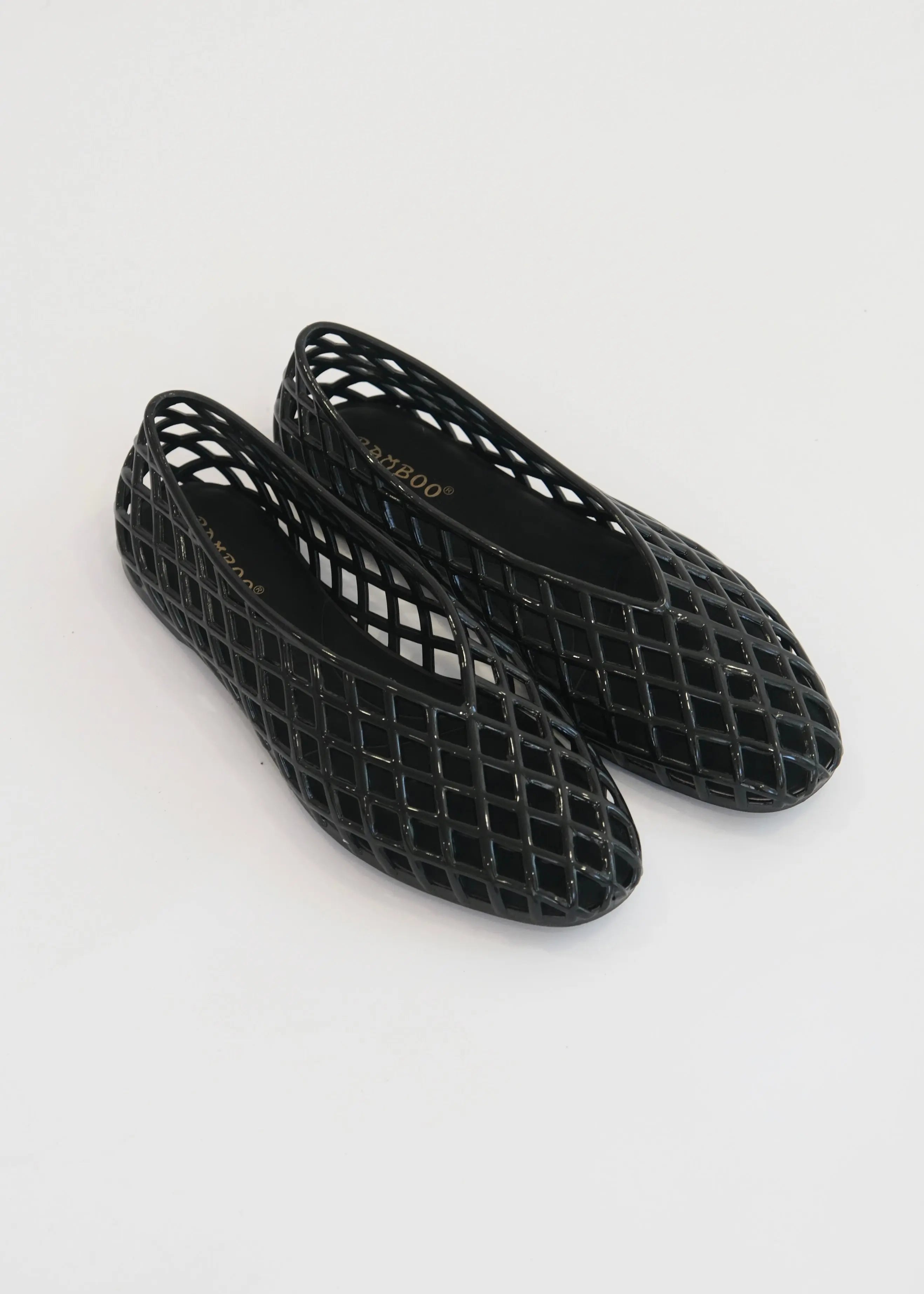 Ballerines jelly Tess noir L'adresse Corte