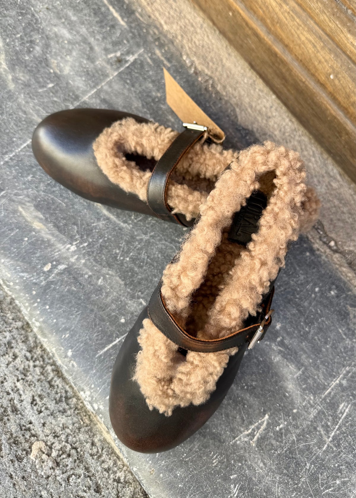 Ballerines Toral Anoush Cuero curly Toral