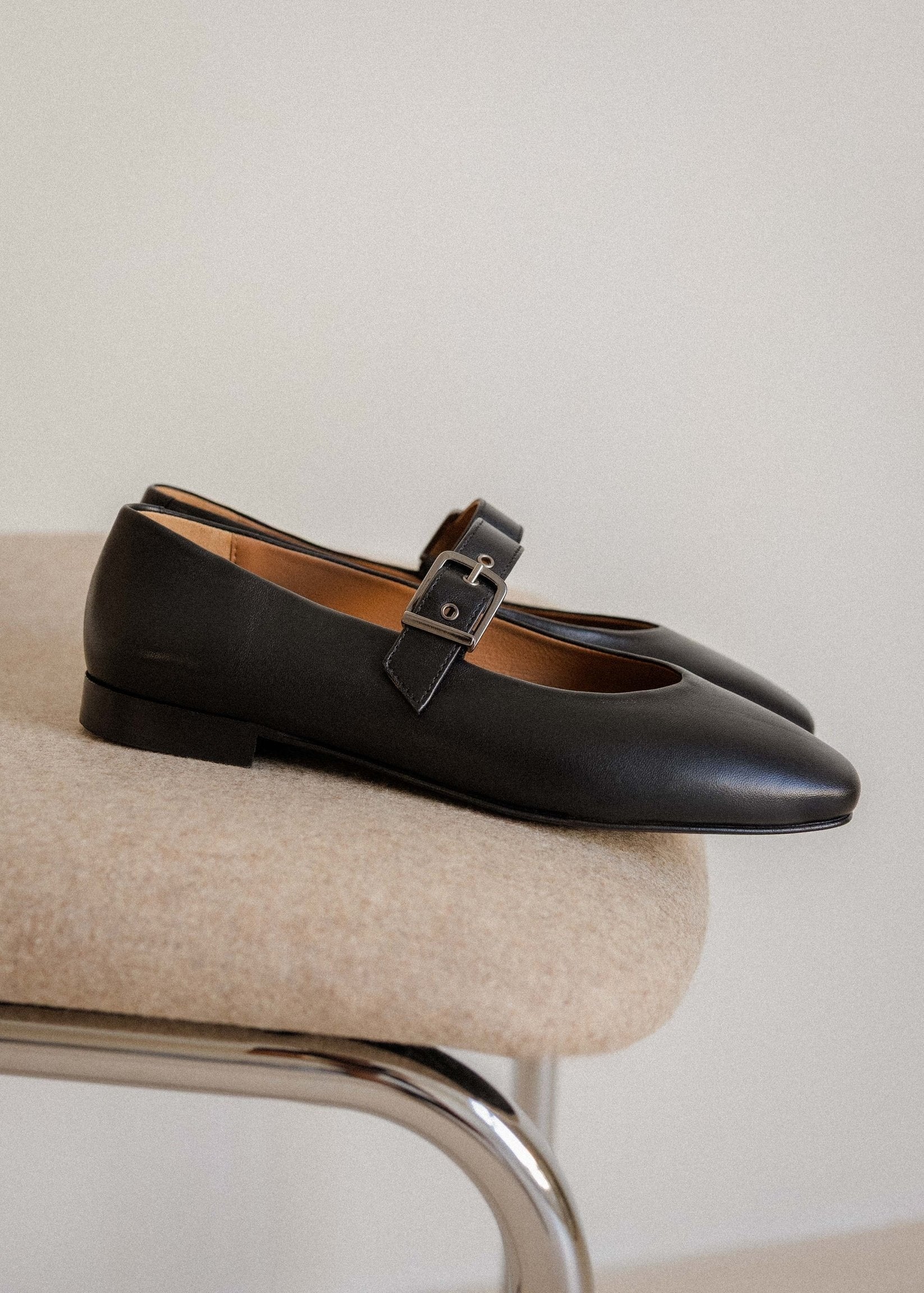 Ballerines Bobbies Mado Noir Bobbies