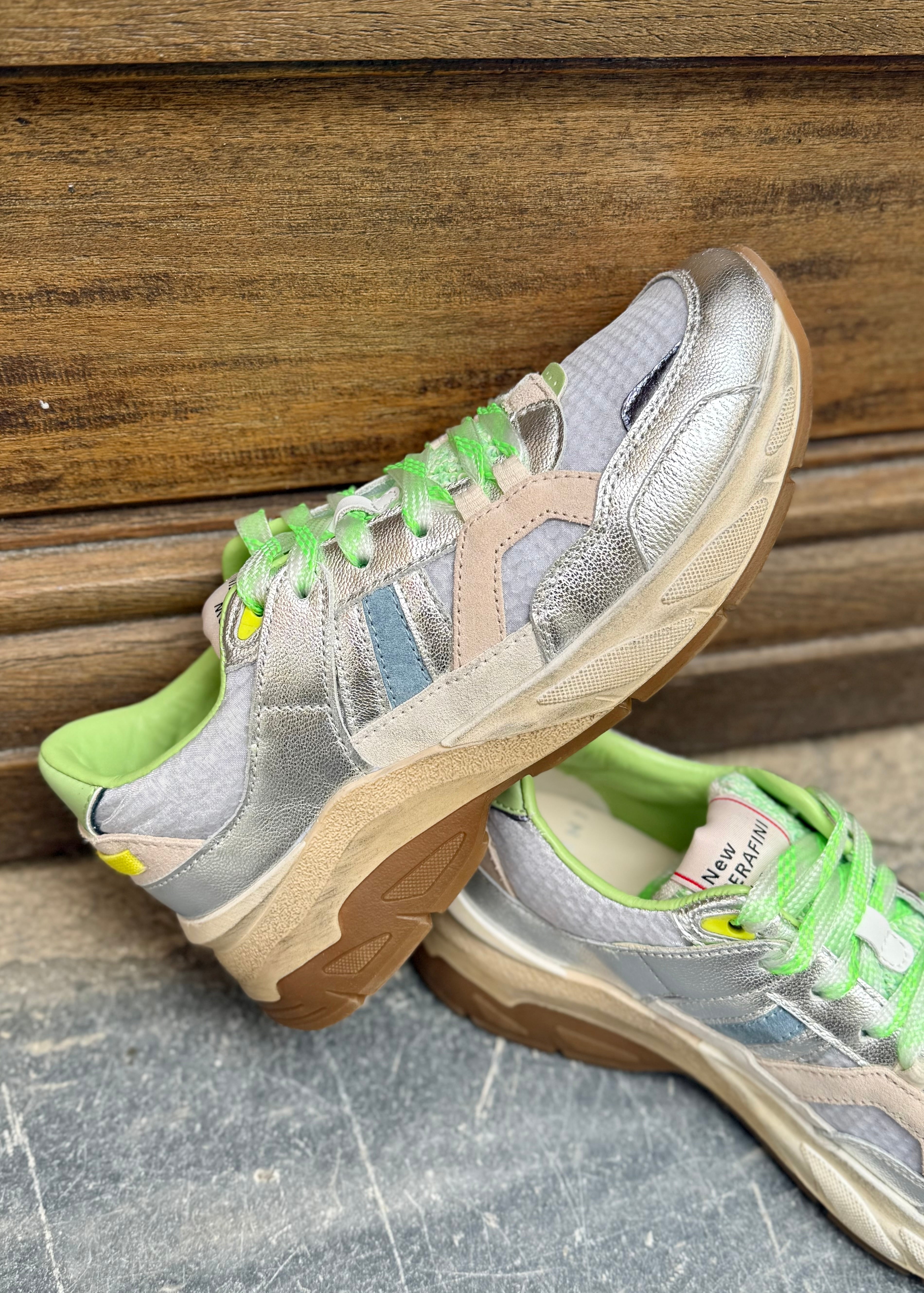 Baskets Serafini Vibe Silver/Green Serafini