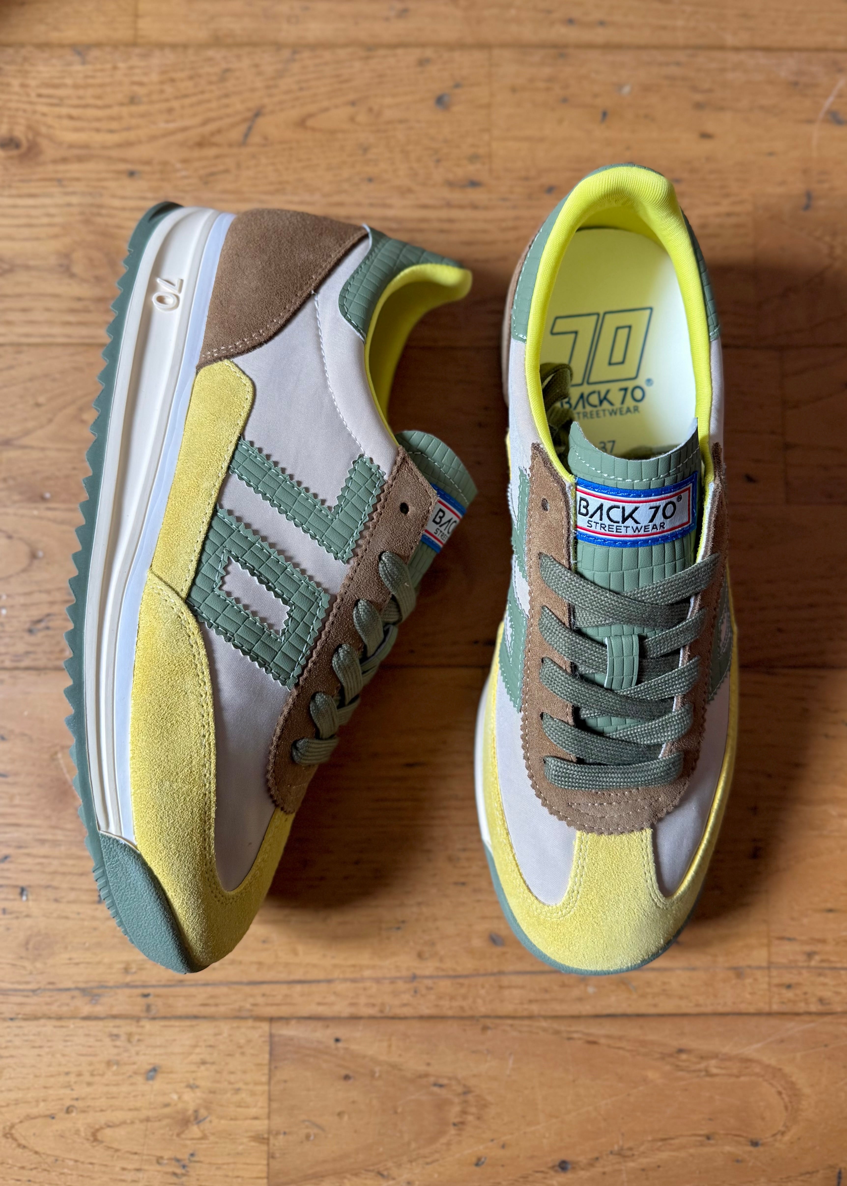 Baskets Back70 Barkley Yellow/Army