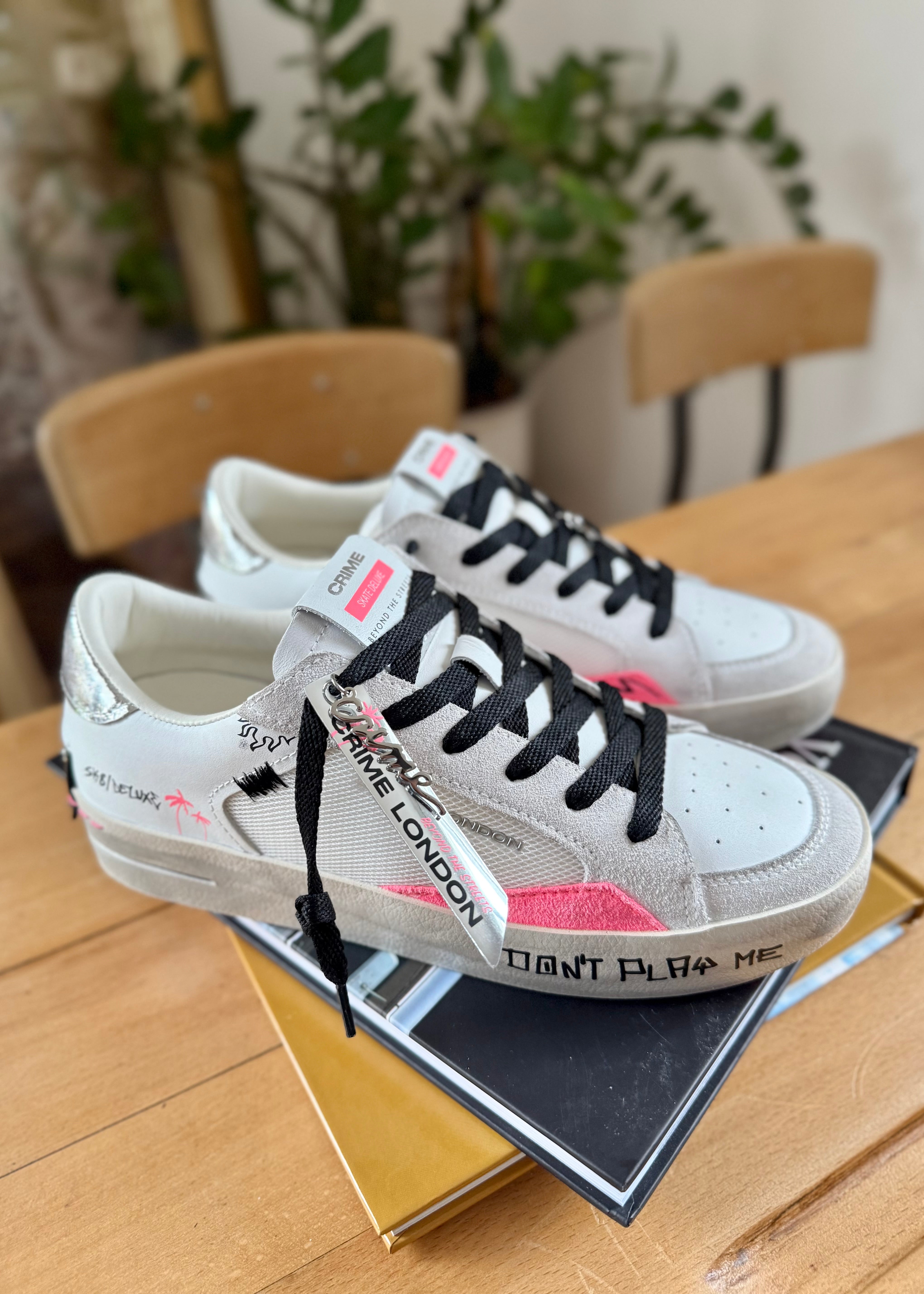 Baskets Crime London SK8 Deluxe Graffiti