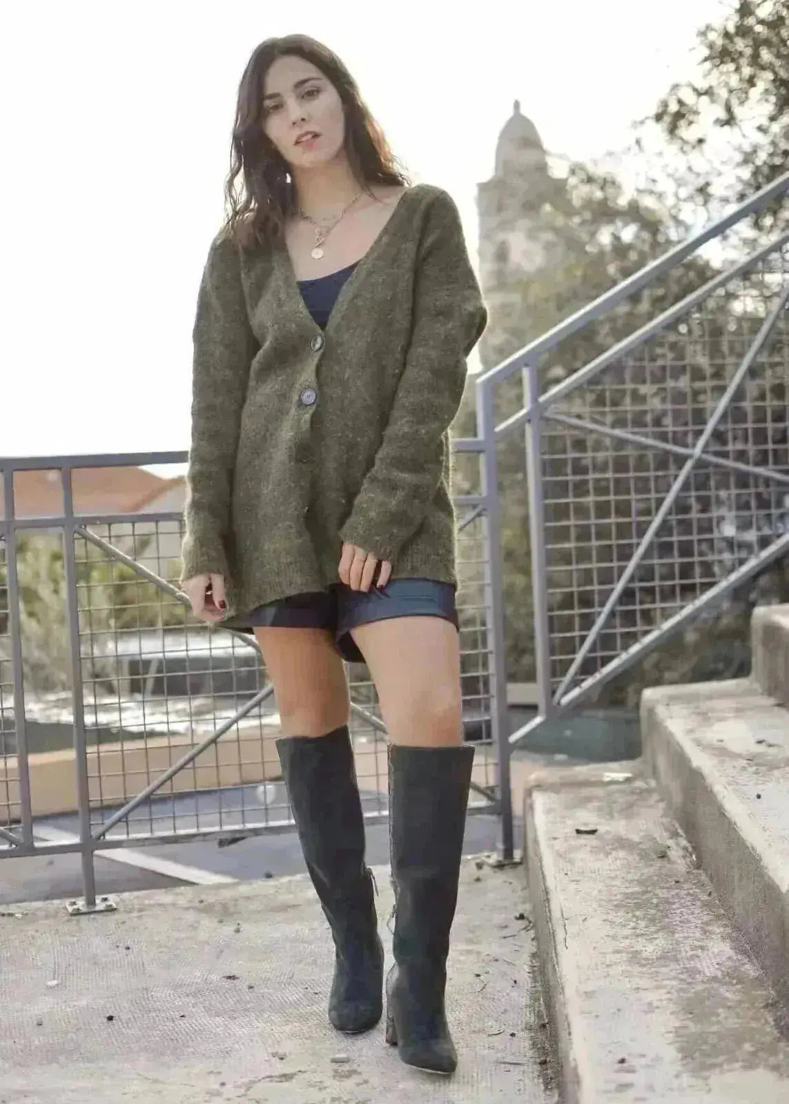 Bottes Bibi Lou 798B69VK Verde/Kaki Bibi Lou