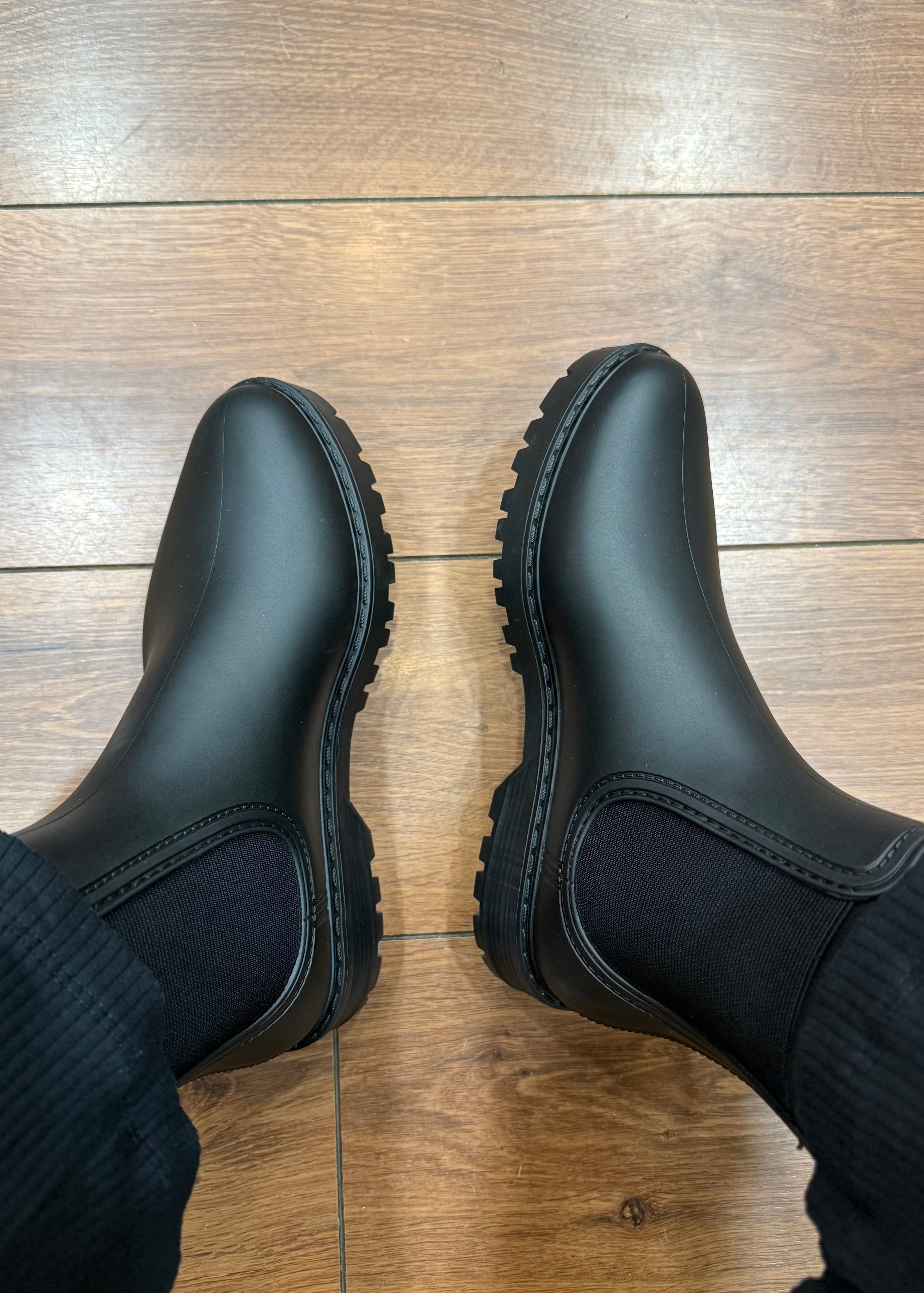 Bottes de pluie courtes Noir L'adresse Corte