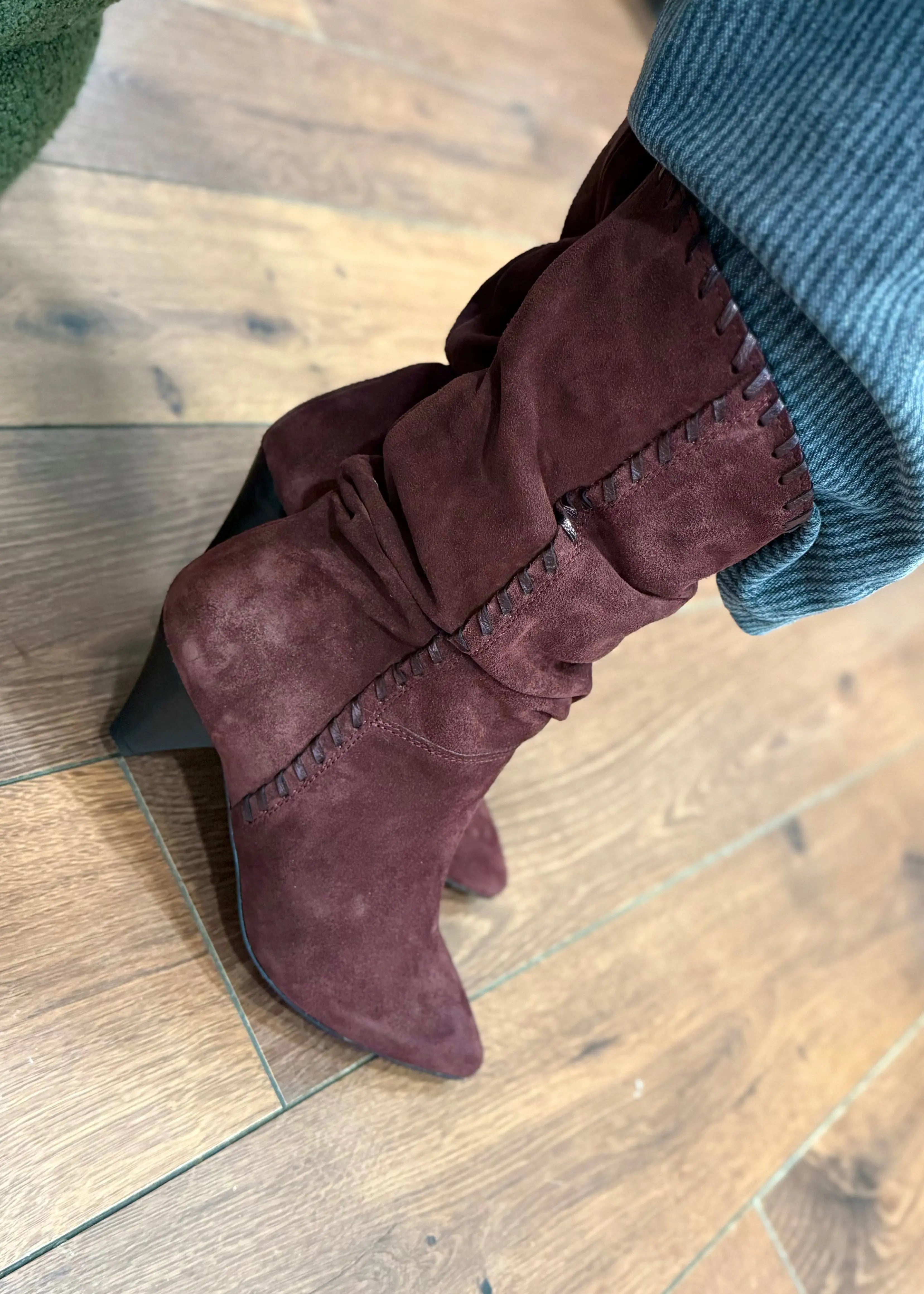 Bottines By K. Jordania bordeaux By K.