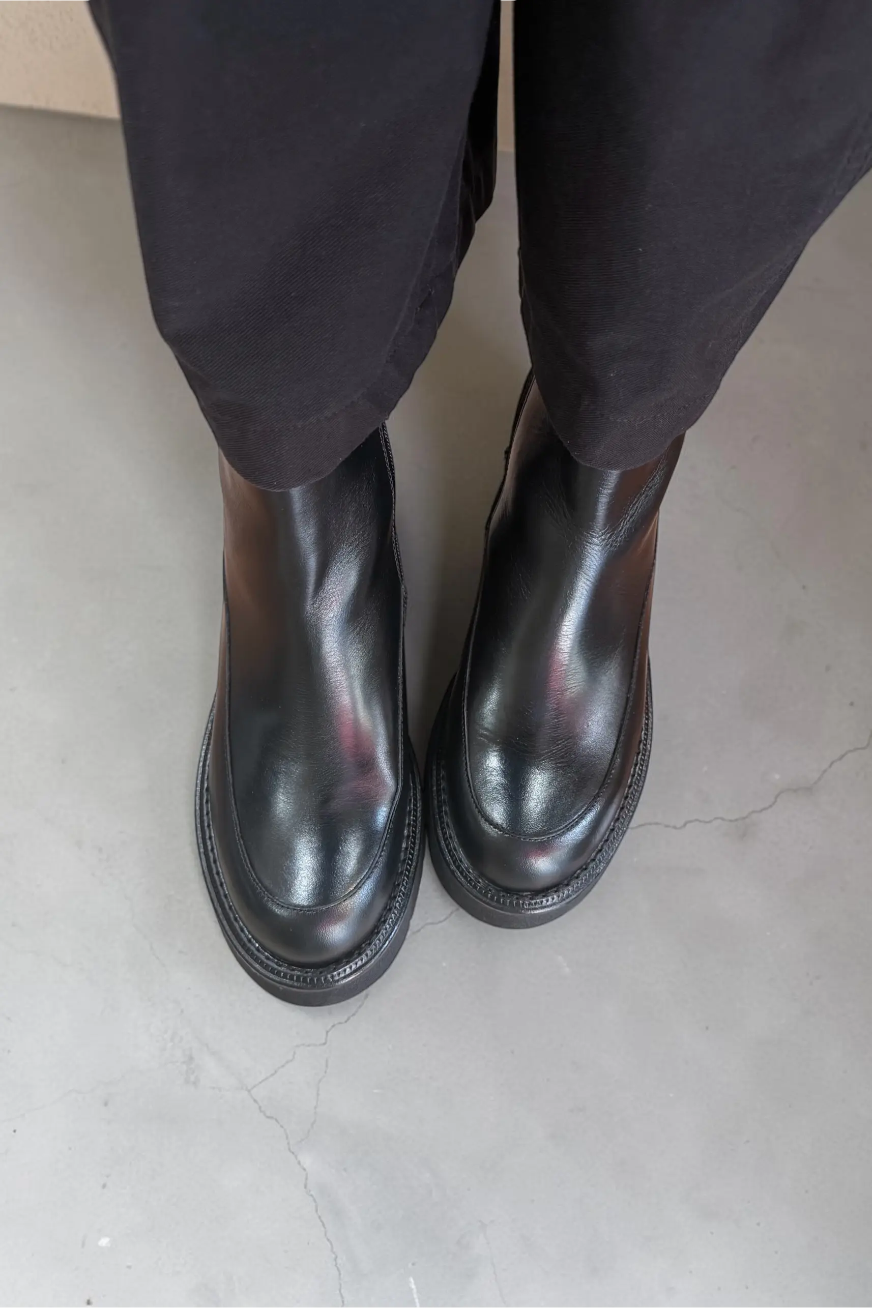 Bottines Minka LINK cuir noir Minka Design