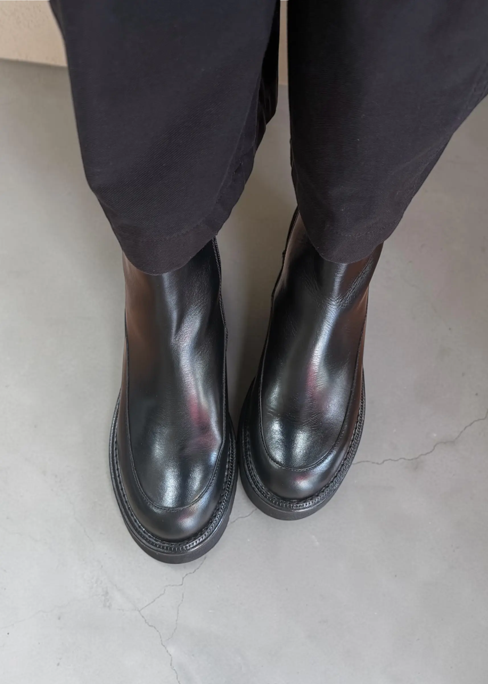 Bottines Minka LINK cuir noir Minka Design