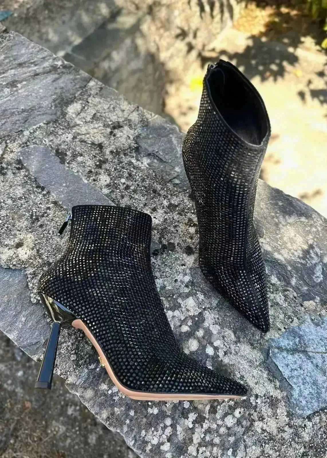 Bottines à talons Lola Cruz Austro glitter Nero Lola Cruz