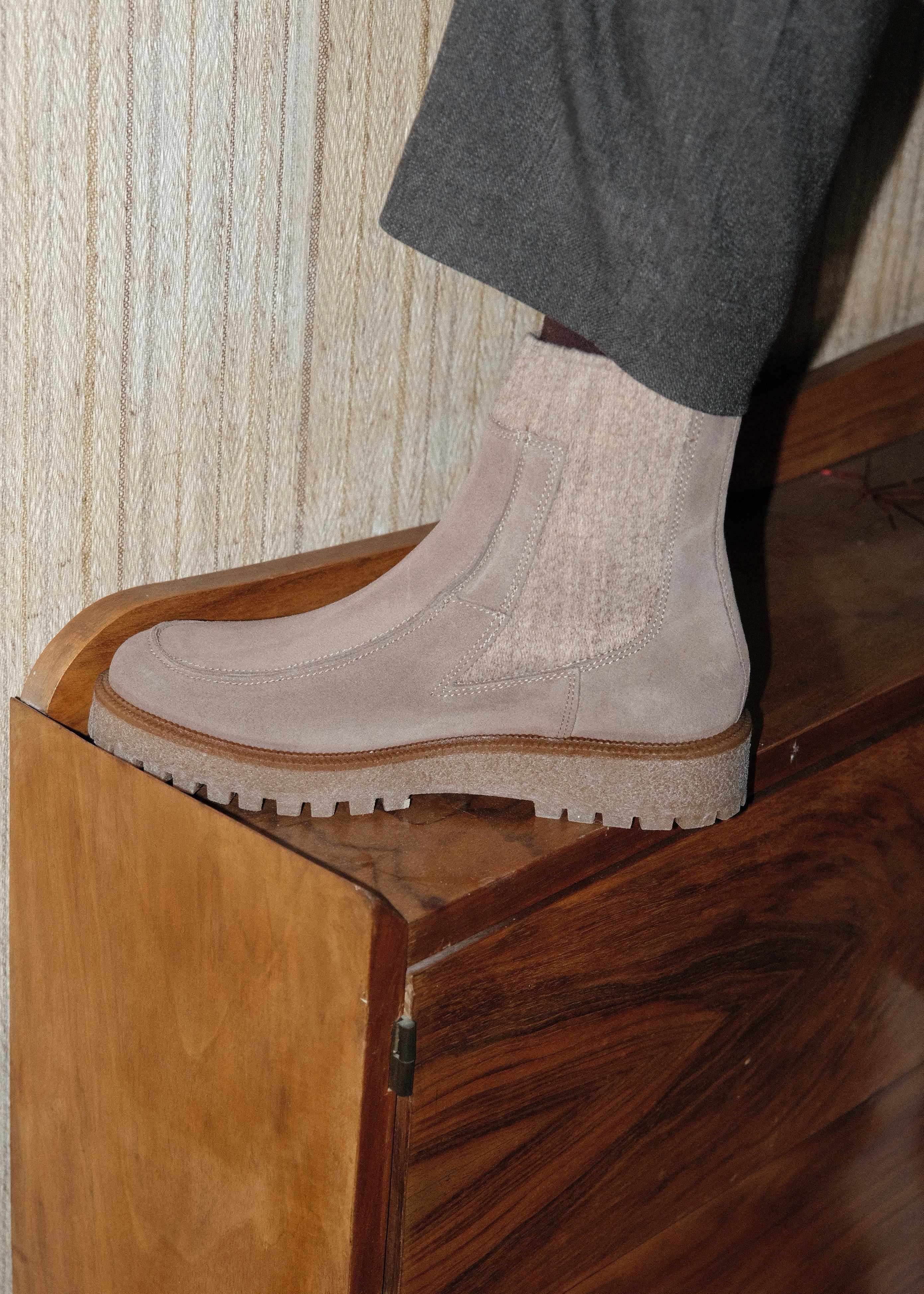 Bottines chelsea Minka JIJI beige Minka Design