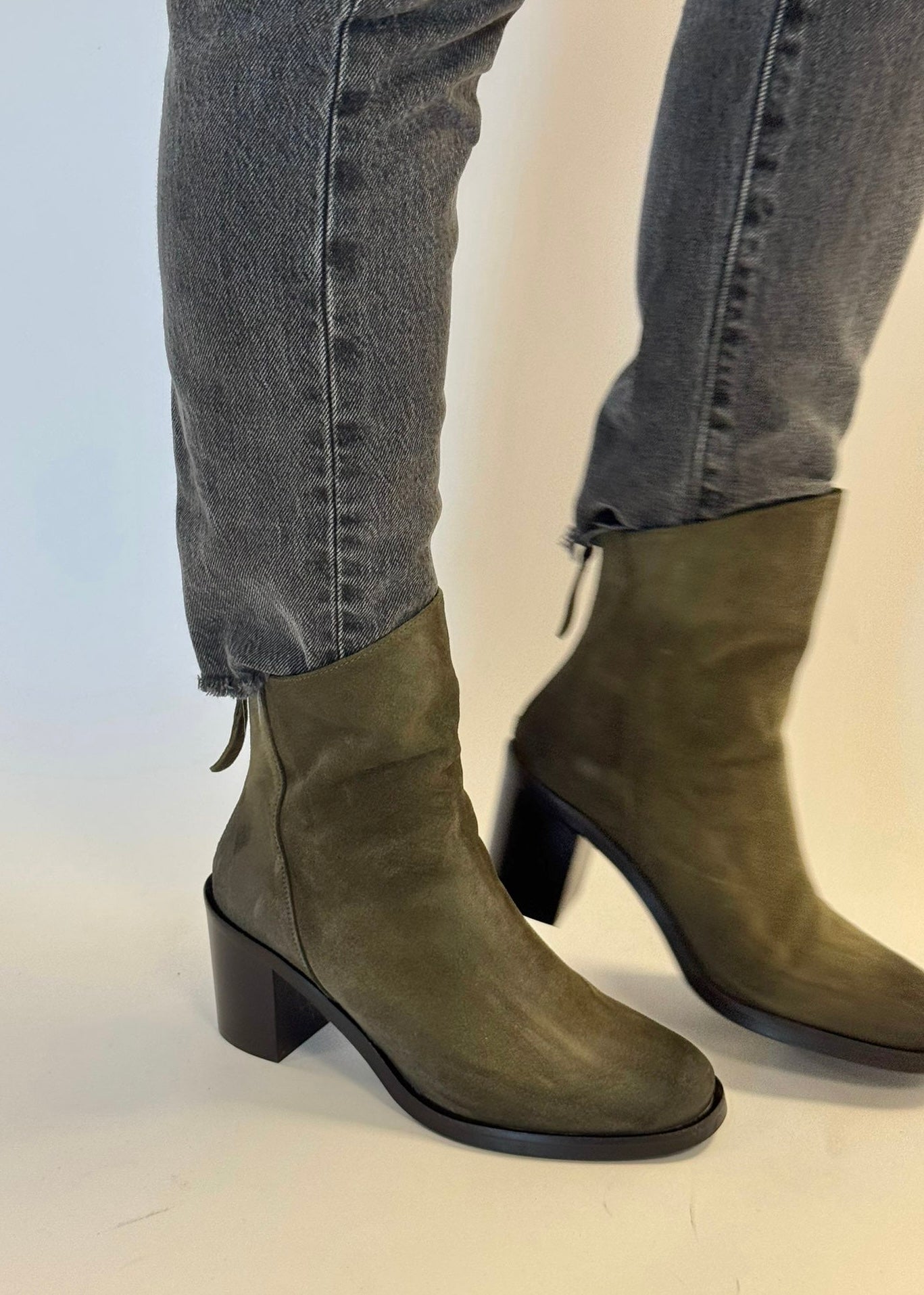 Bottines à talons Mat:20 S756 Nero Mat:20