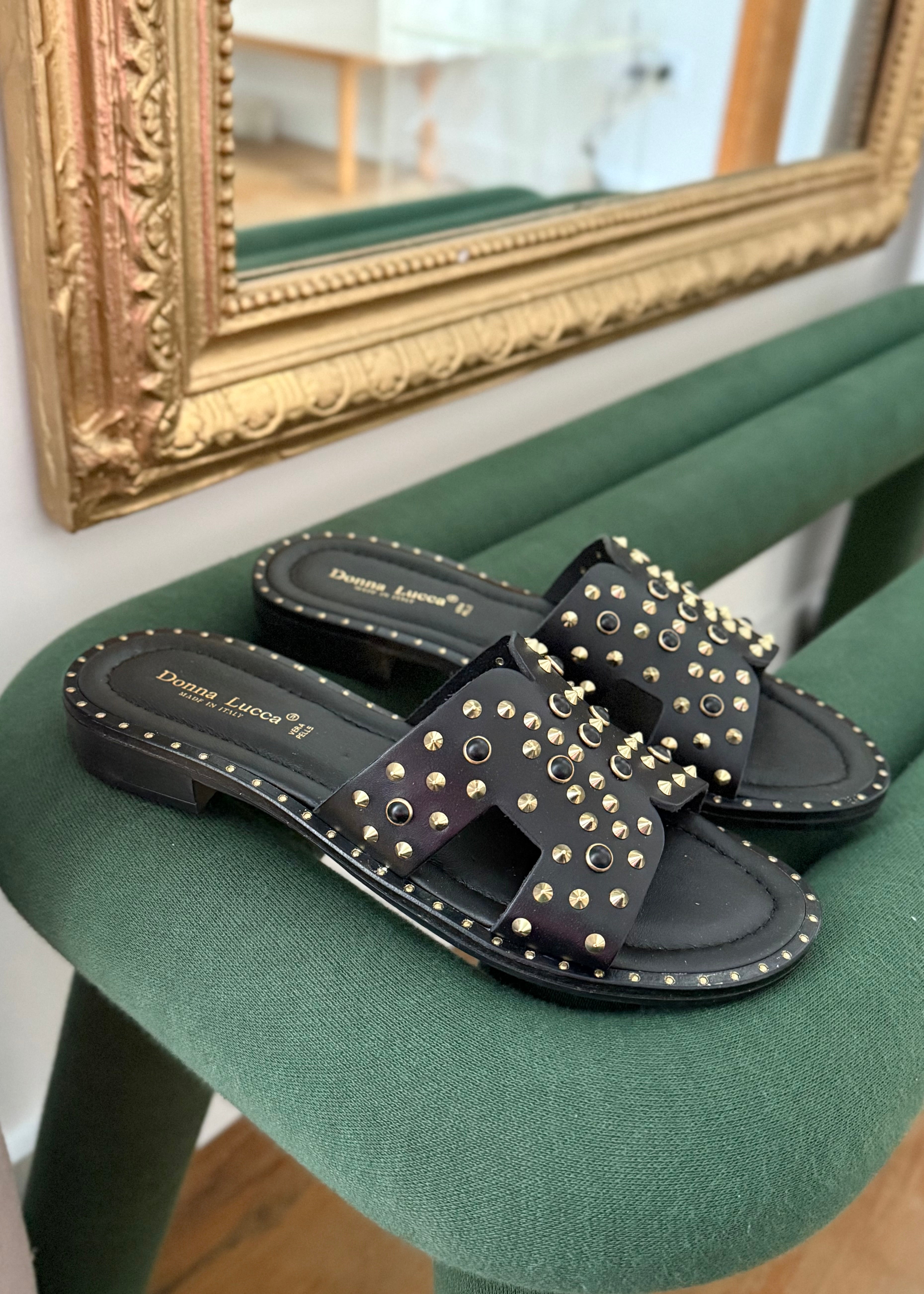 Sandales Donna Lucca 1726 Nero - L'adresse Corte