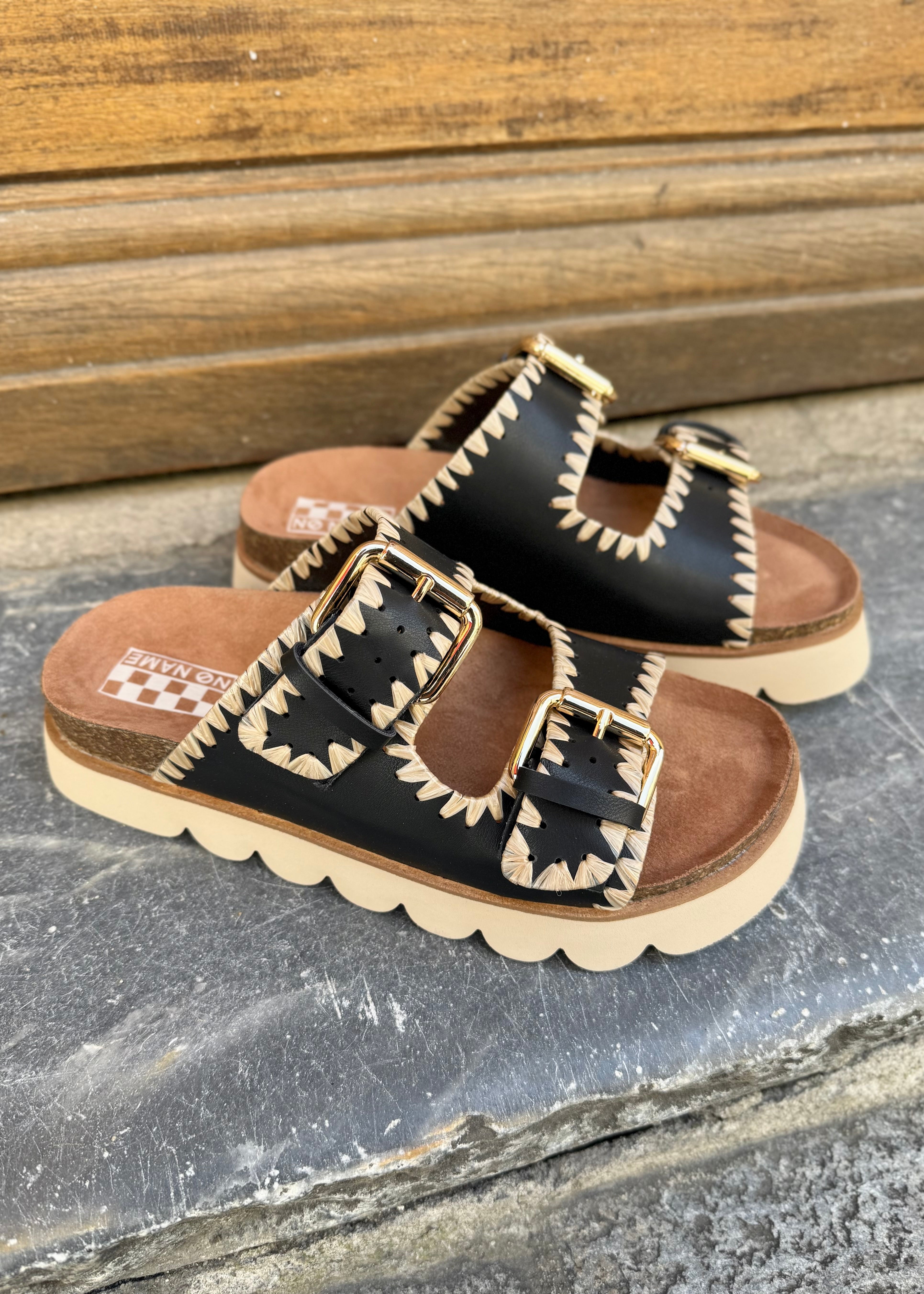 Sandales No name Sandy Edge Black No Name