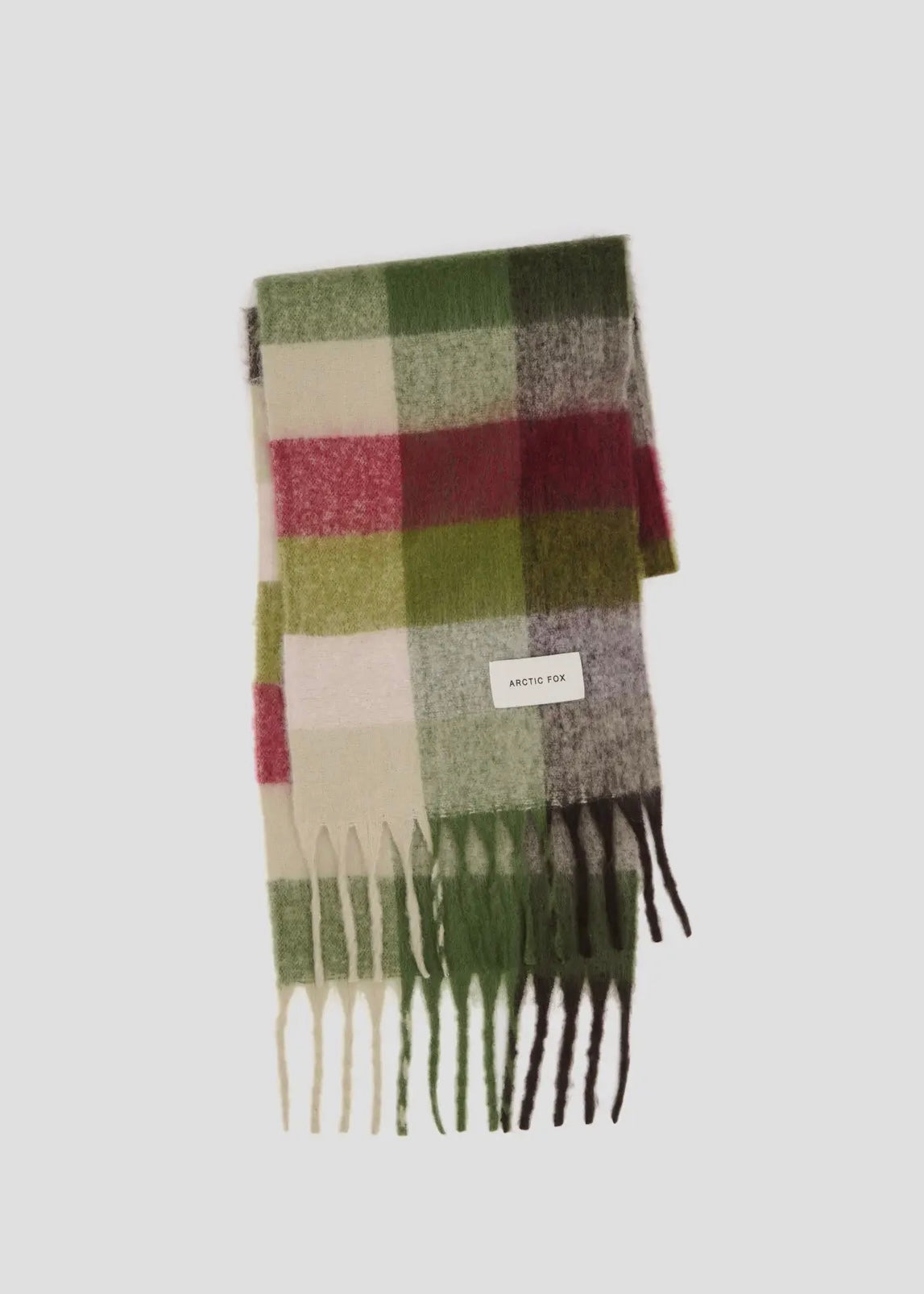 Écharpe Arctic Fox & Co - Green check Arctic Fox and Co