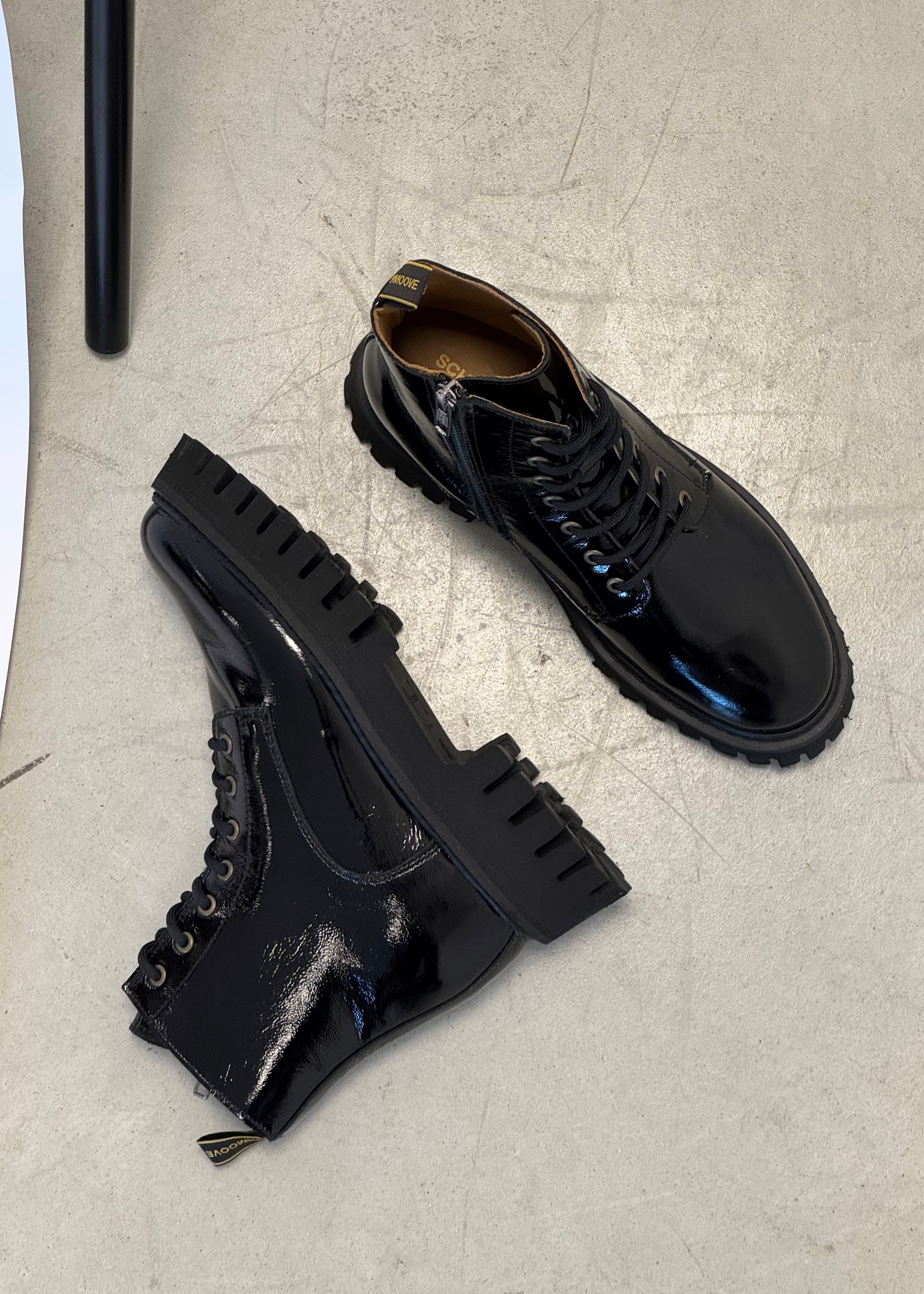 Bottines Schmoove Rotterdam lace up Black - L'adresse Corte