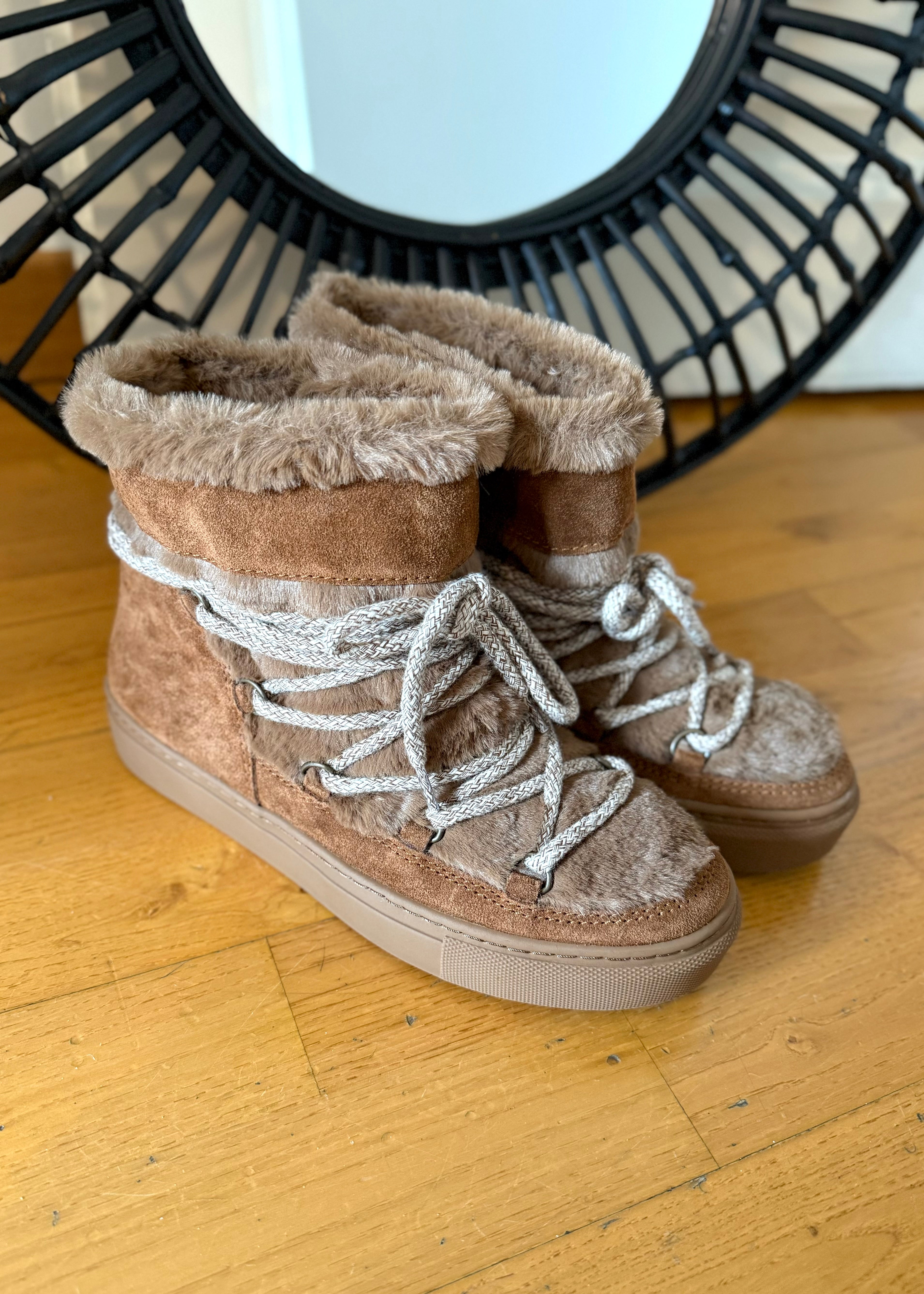 Bottines Maison Toufet Erica Cognac - L'adresse Corte