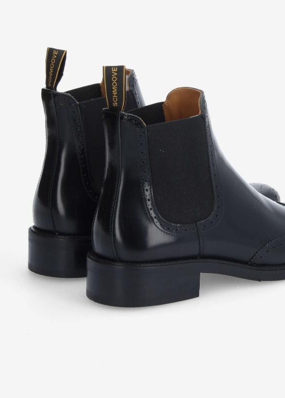 Bottines chelsea Schmoove Candide golf noir Schmoove