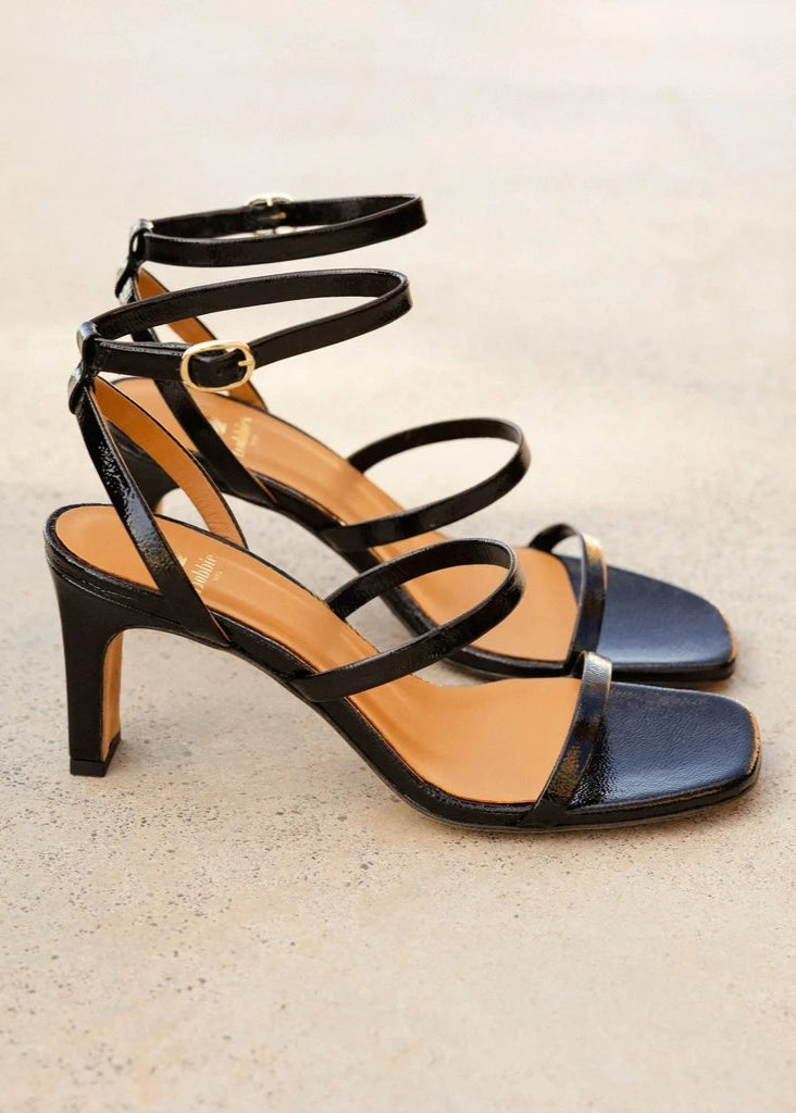 Sandales Bobbies Casey Noir Vinyl Bobbies