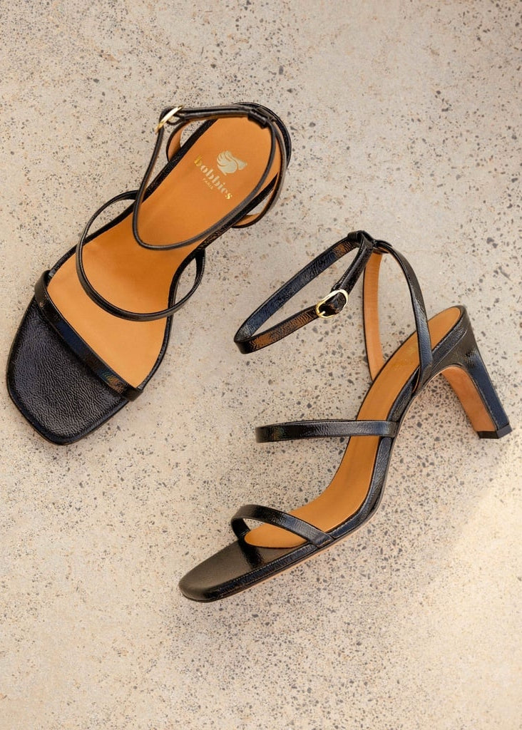 Sandales Bobbies Casey Noir Vinyl Bobbies