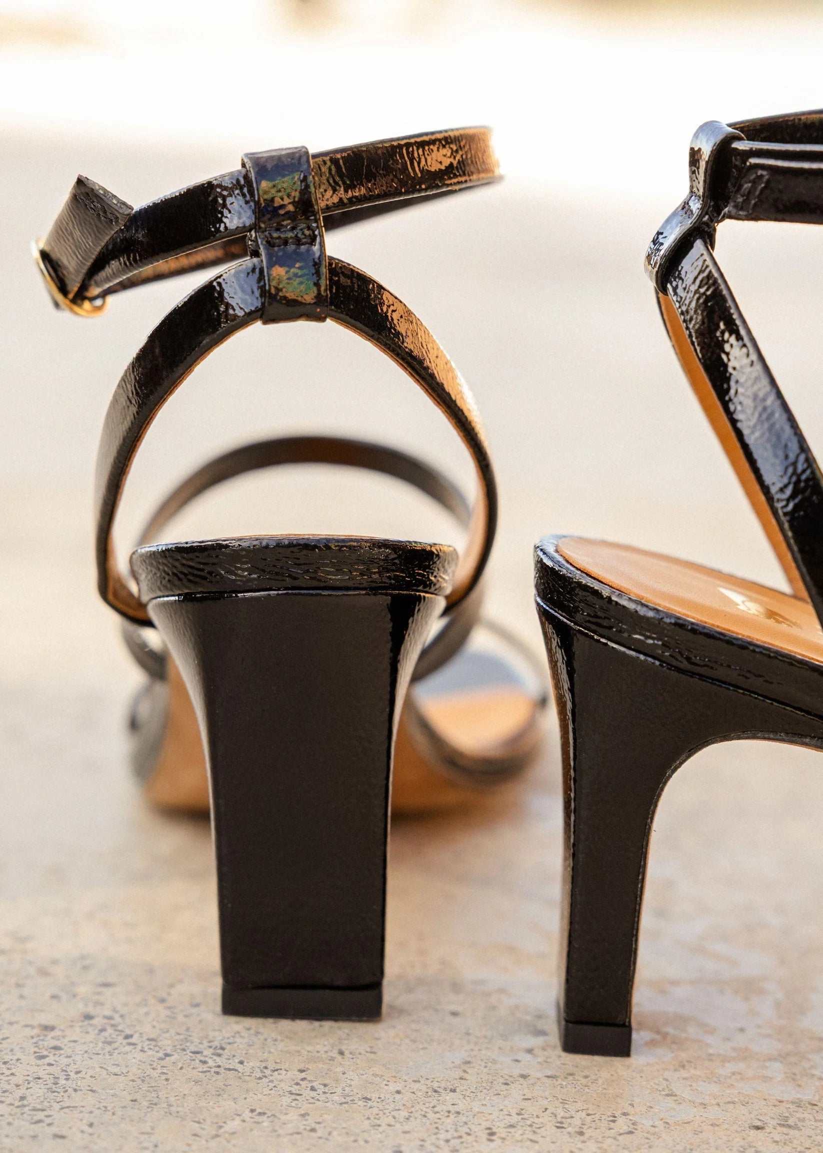 Sandales Bobbies Casey Noir Vinyl Bobbies