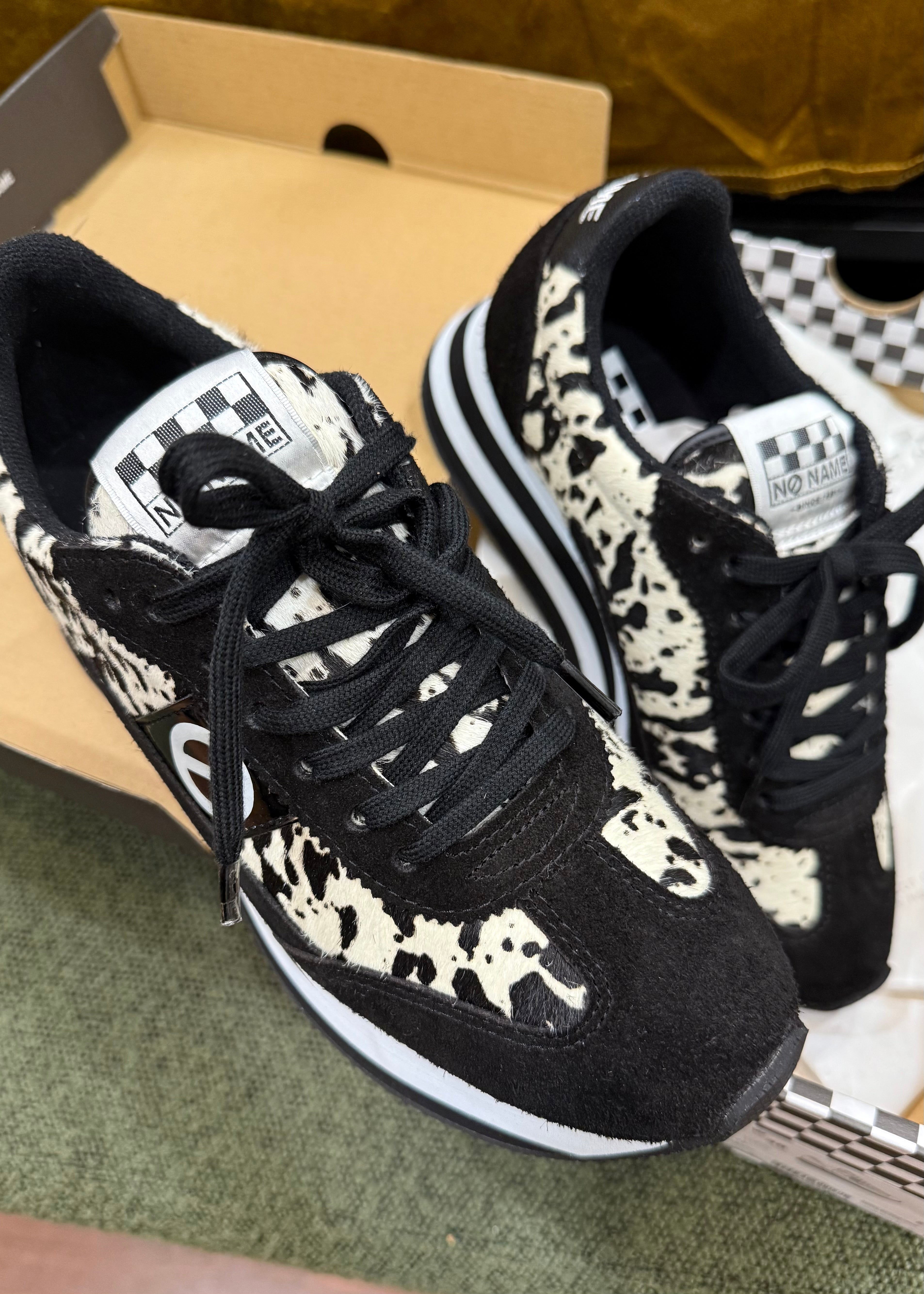 Baskets No Name Flex M Jogger - White/black No Name