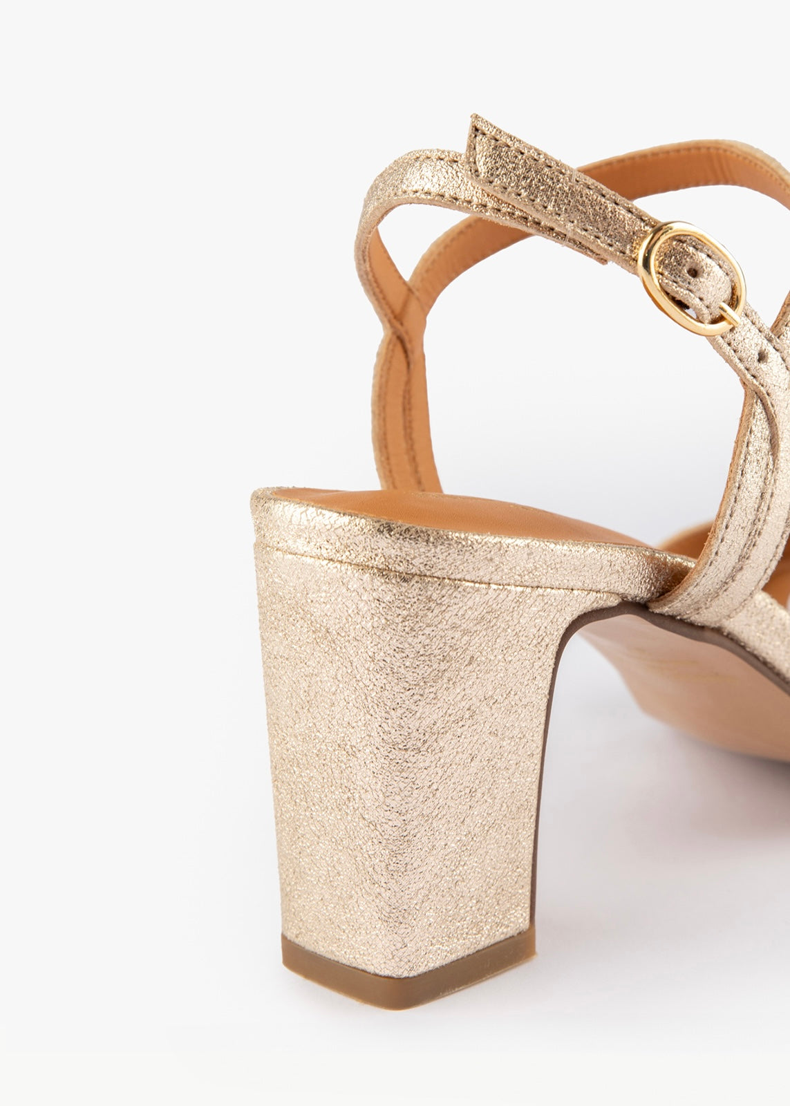 Sandales Maison Toufet Viviane Gold métal Maison Toufet