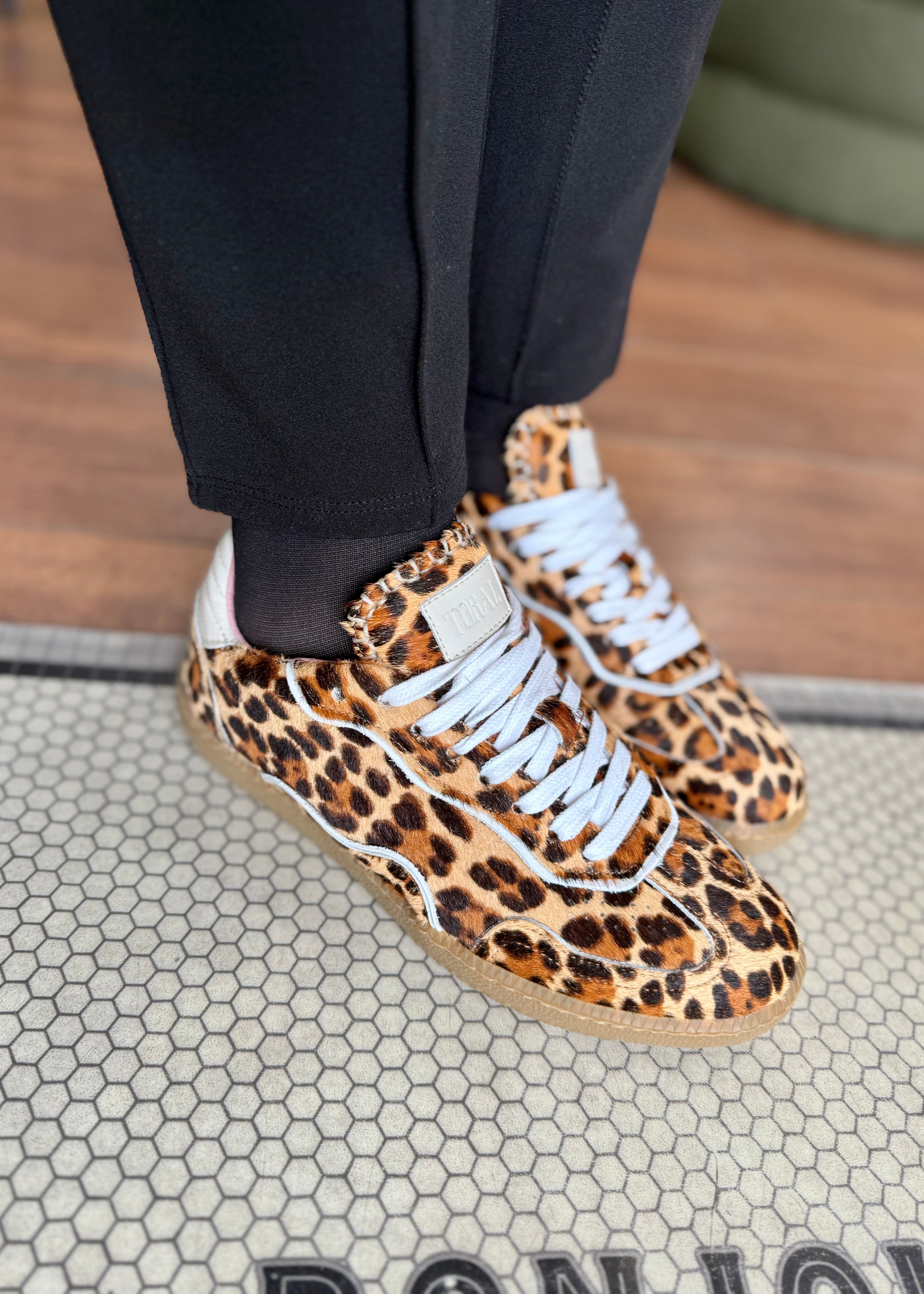 Baskets Toral Rubens léo print - L'adresse Corte