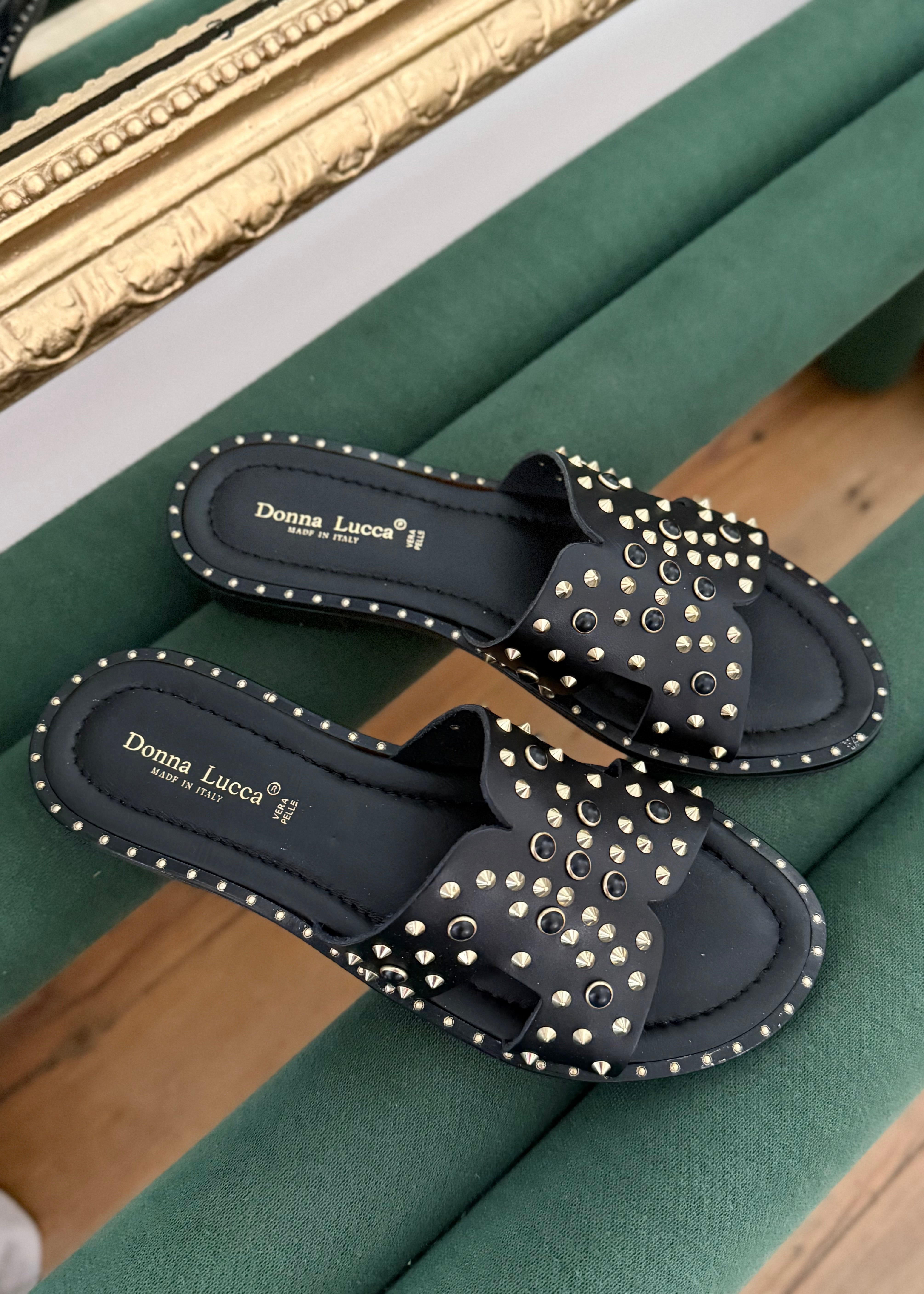 Sandales Donna Lucca 1726 Nero - L'adresse Corte